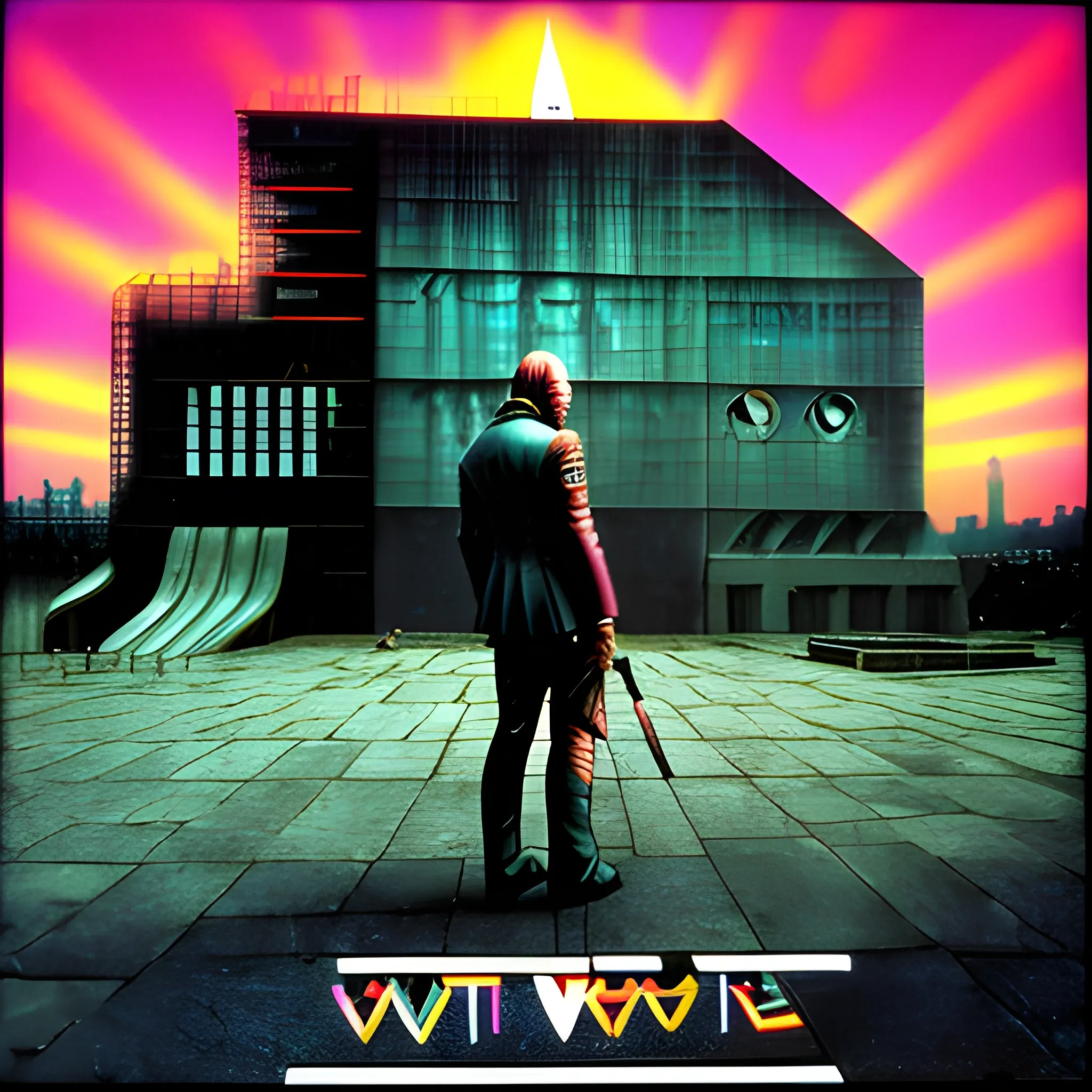 Pink Floyd Wish you were here, Cyberpunk 