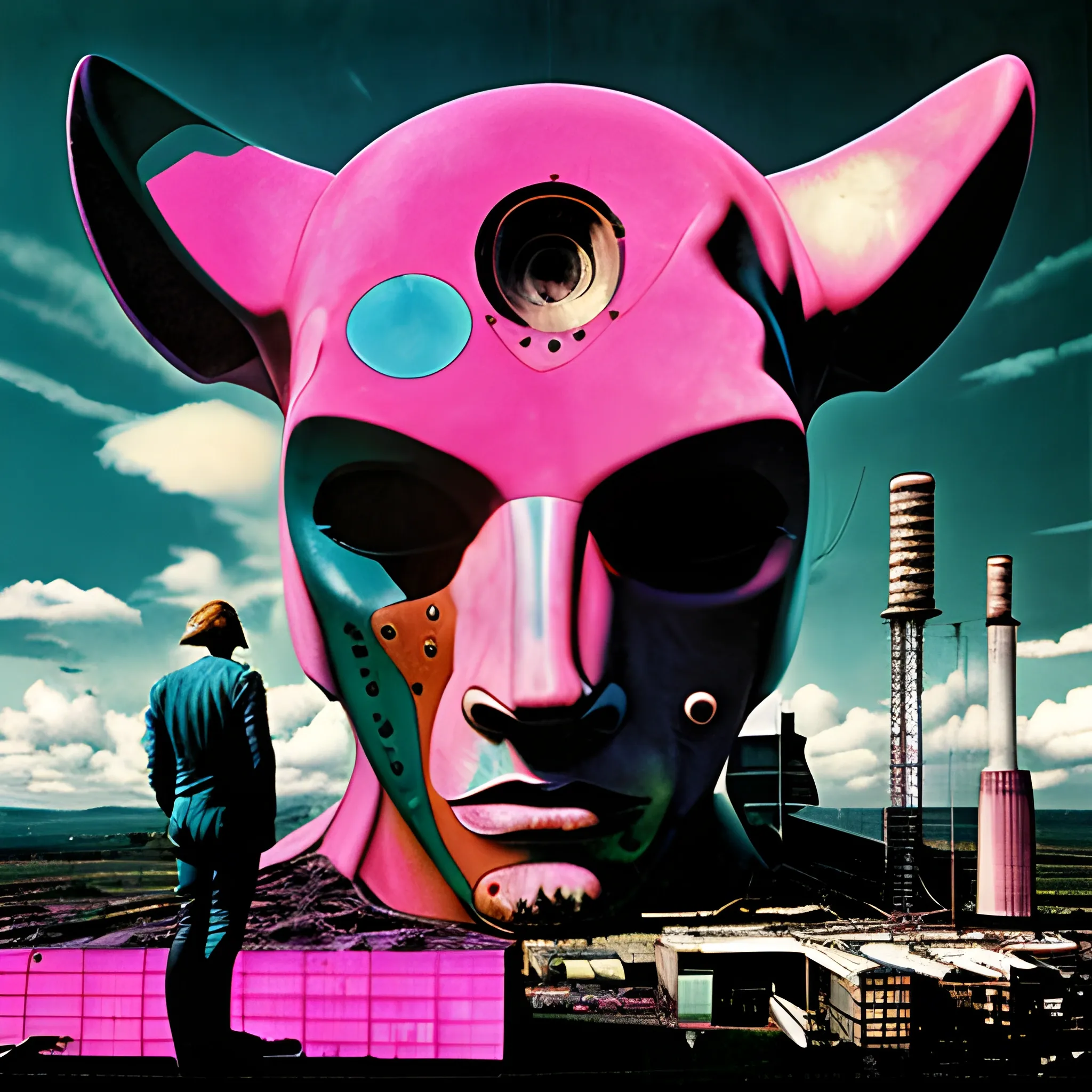 Pink Floyd Atom heard mother , Cyberpunk 