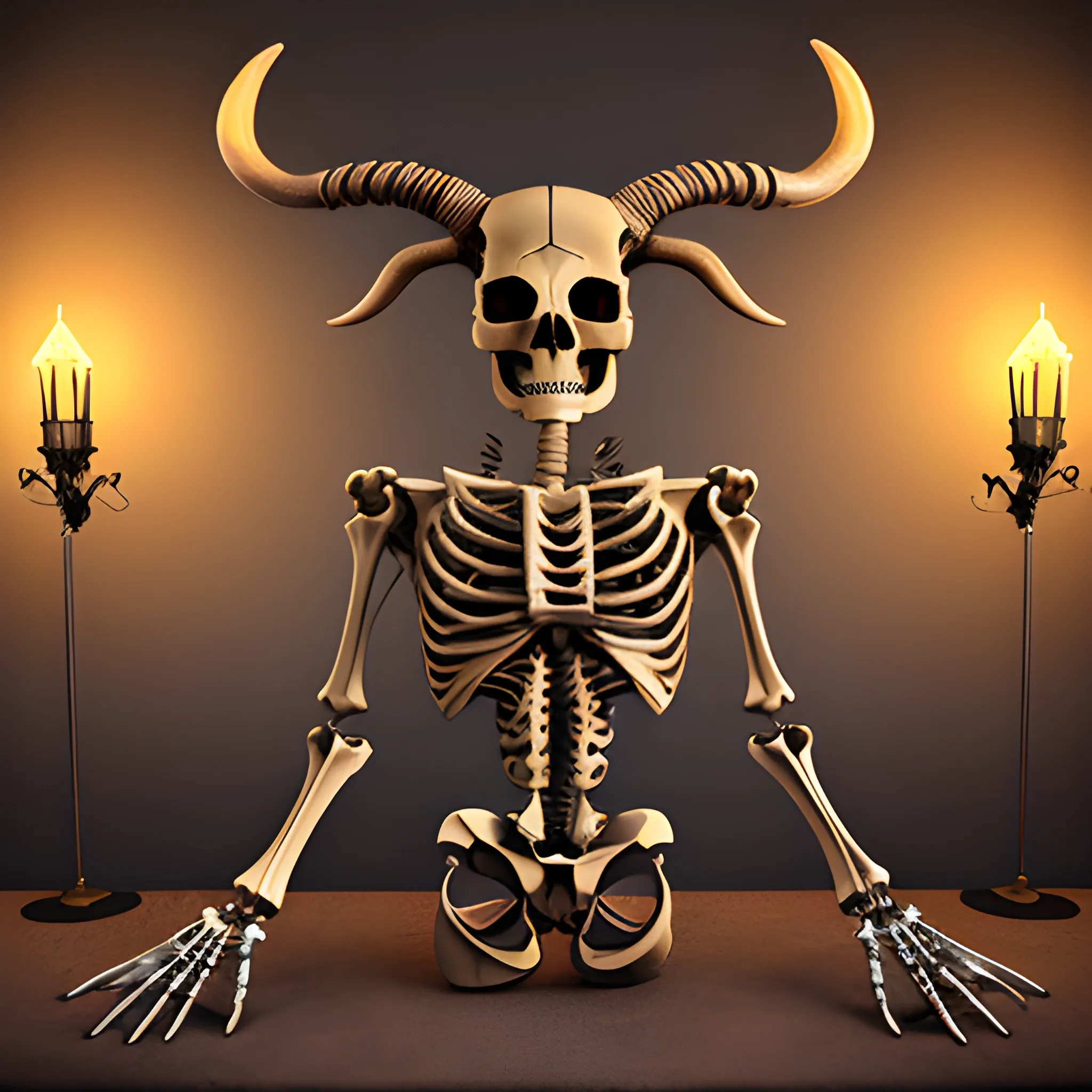 Minotaur skeleton

