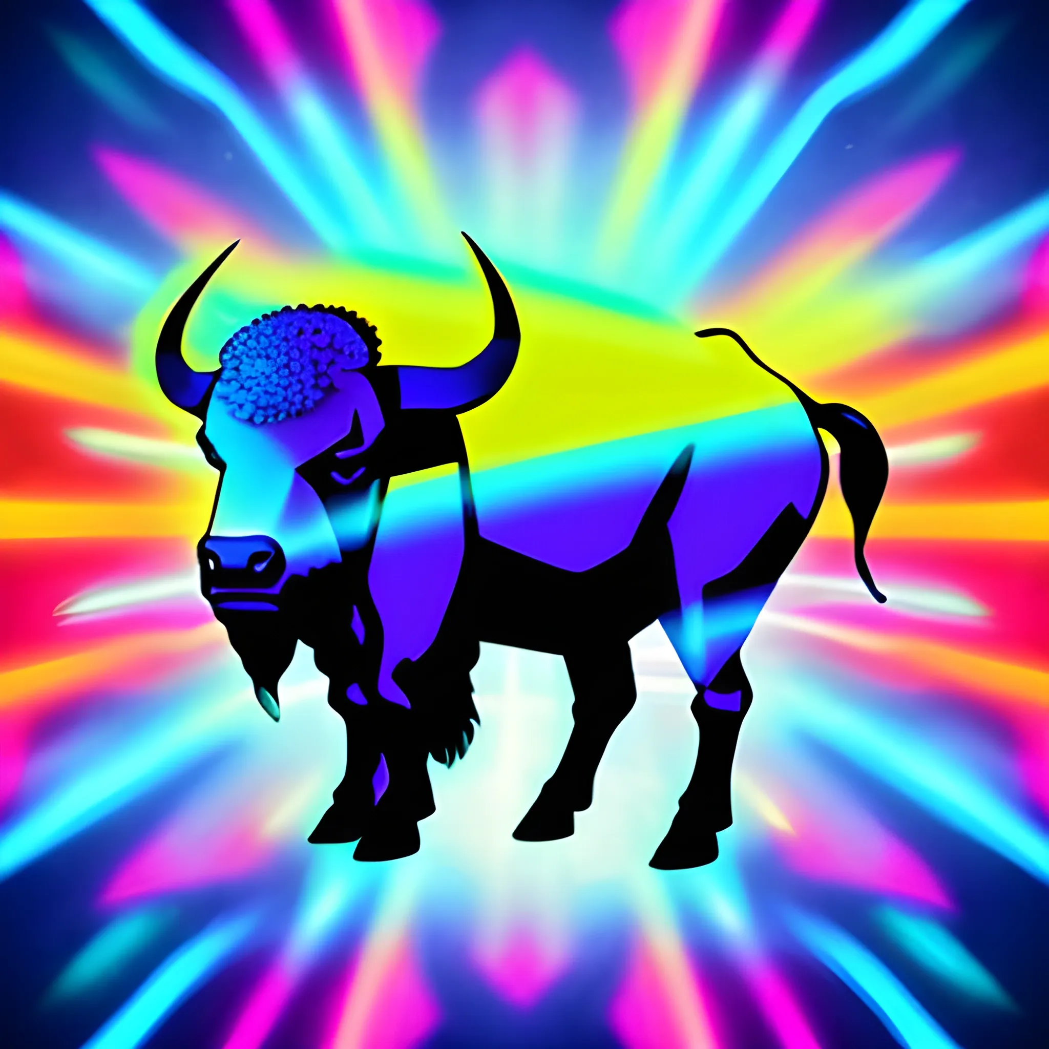  buffalo laser design, Trippy