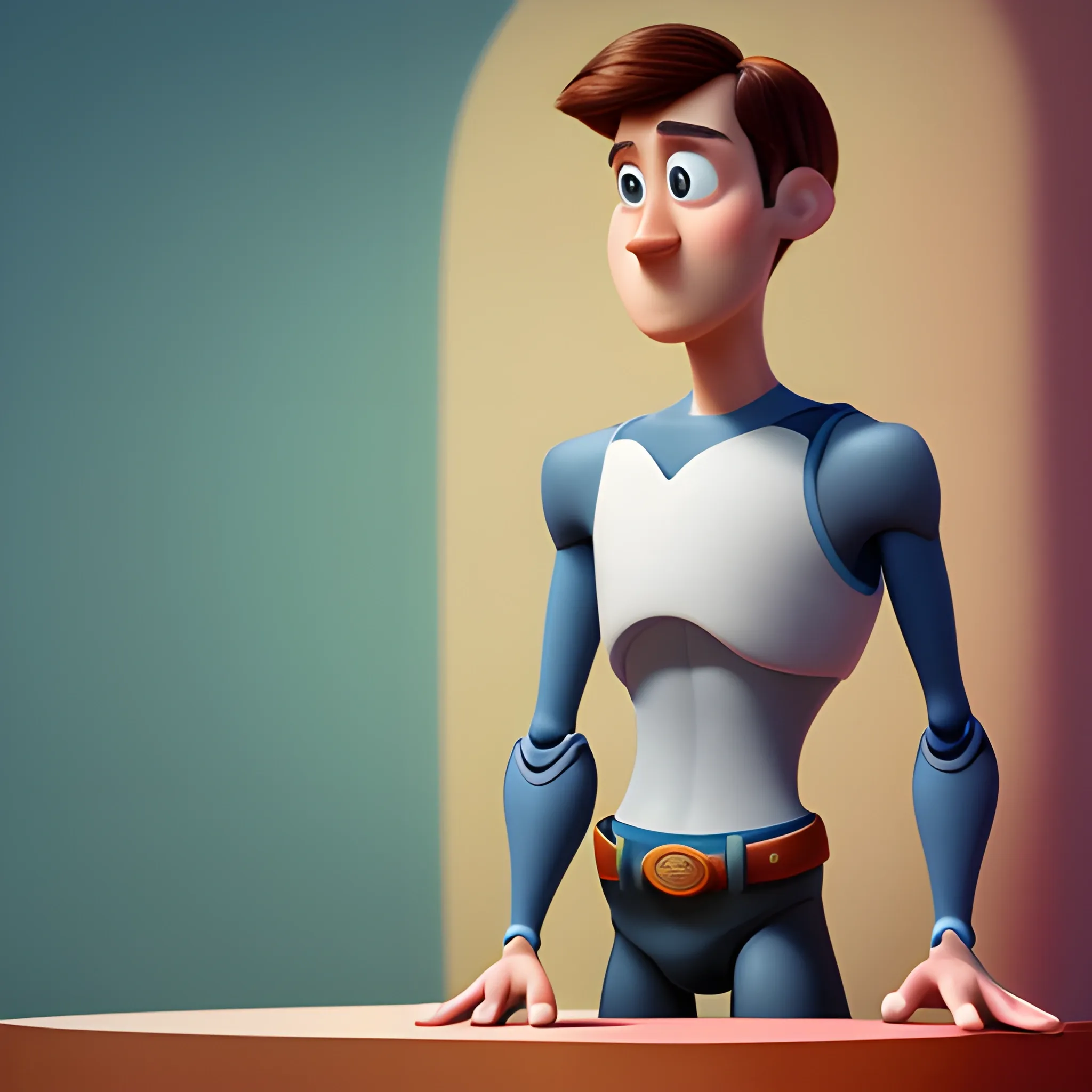 disney,add Photorealism,and high quality,multi-detail,HD, Cartoon,model,3D,pixar,
 ,while maintaining the simplest structure and fewer colors,Noble demeanor,Stylish and minimalist,{{{whole body}}},whole body,whole_body