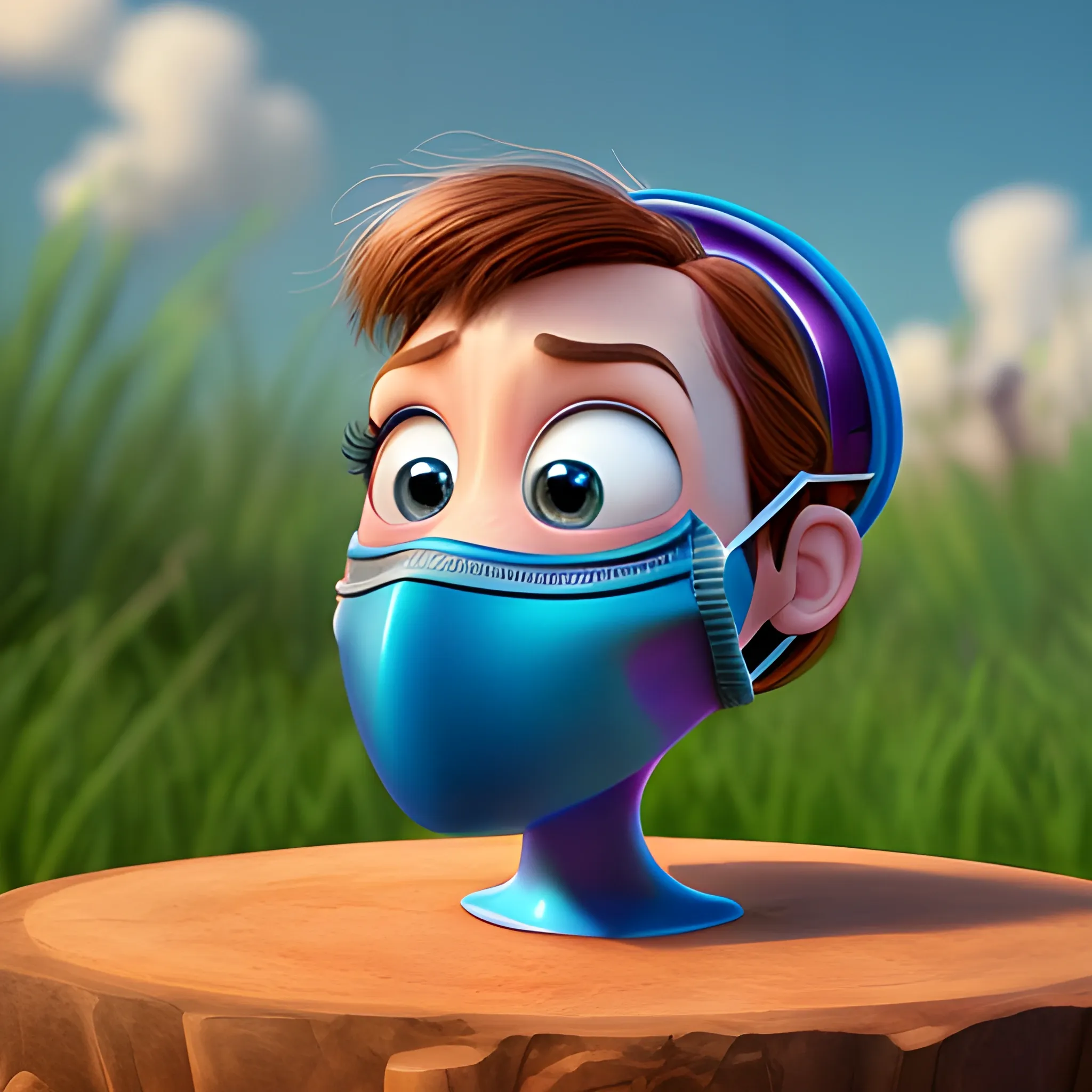 disney,no humans,nature,add Photorealism,and high quality,multi-detail,HD, Cartoon,model,3D,Pixar,style of pixar,mask
