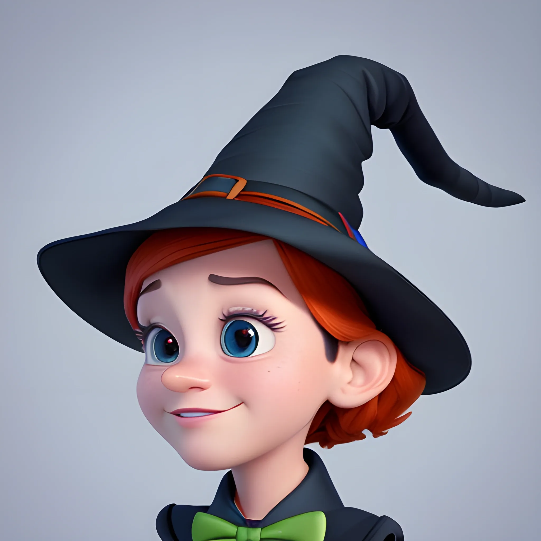 disney,add Photorealism,and high quality,multi-detail,HD, Cartoon,model,3D,pixar,
 ,while maintaining the simplest structure and fewer colors,Stylish and minimalist,colorful,witch,Gentlemanly demeanor,{{{whole body}}},whole_body,whole body