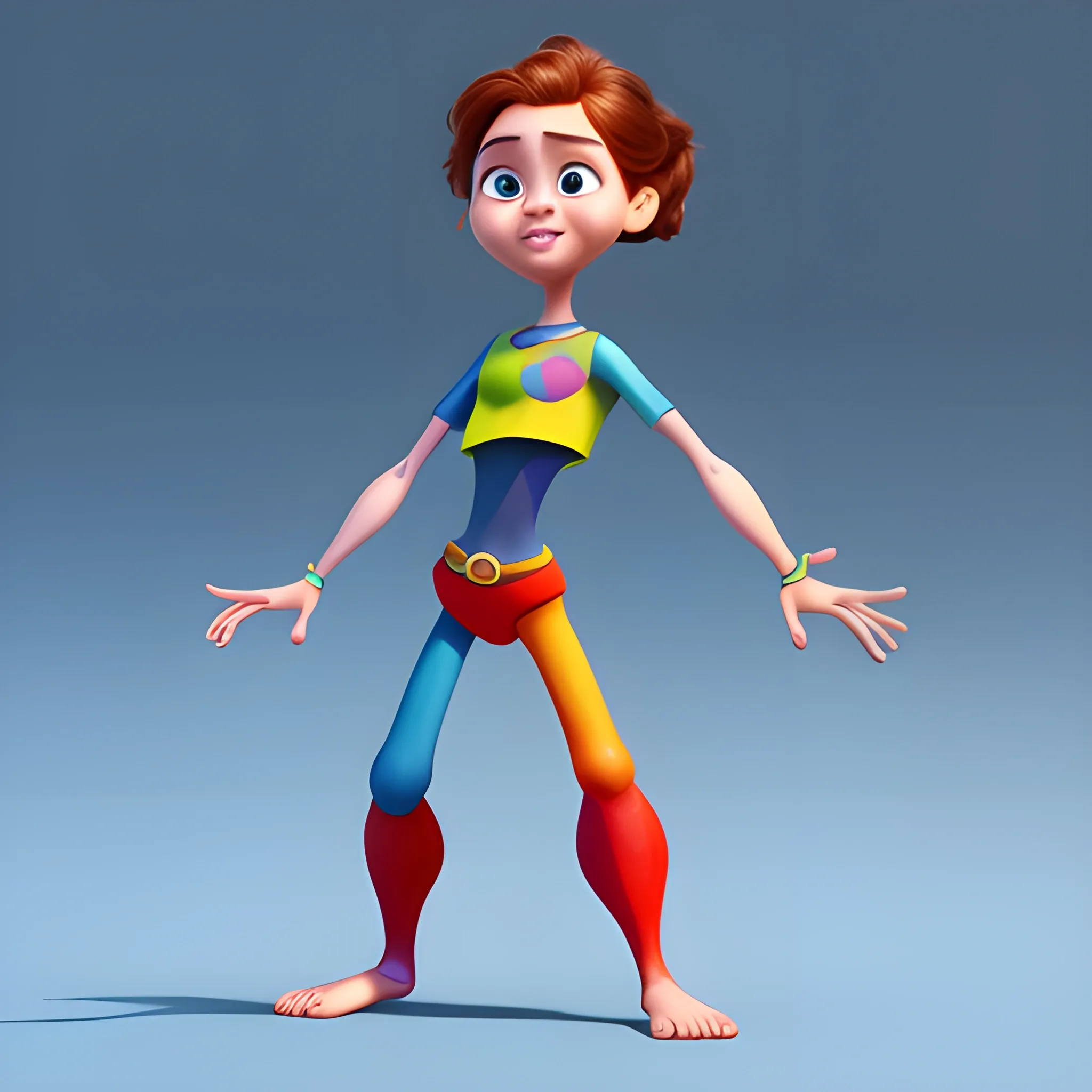 disney,add Photorealism,and high quality,multi-detail,HD, Cartoon,model,3D,pixar,
 ,while maintaining the simplest structure and fewer colors,Stylish and minimalist,colorful,warrior,{{{whole body}}},whole_body,whole body