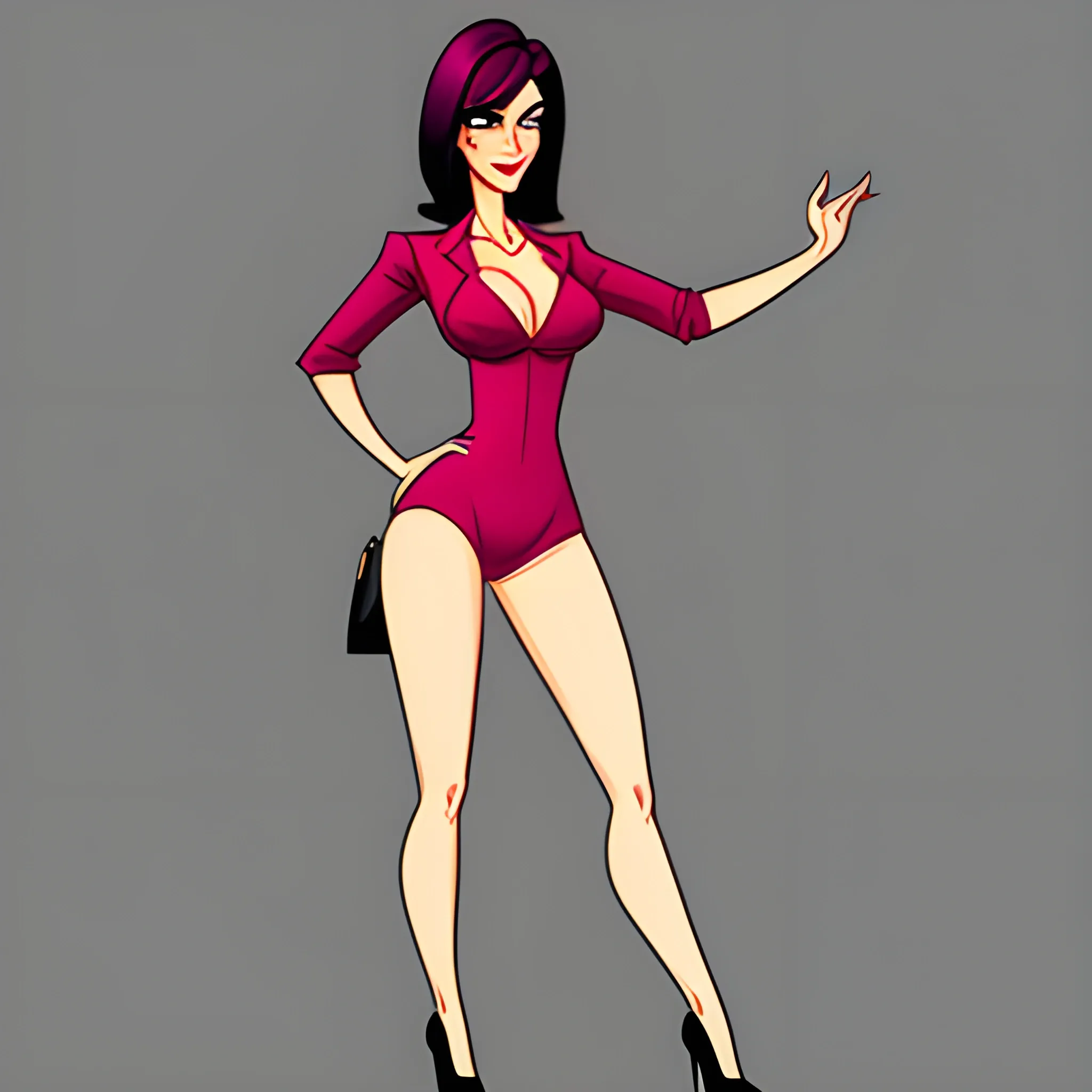 girl,full body,cartoon