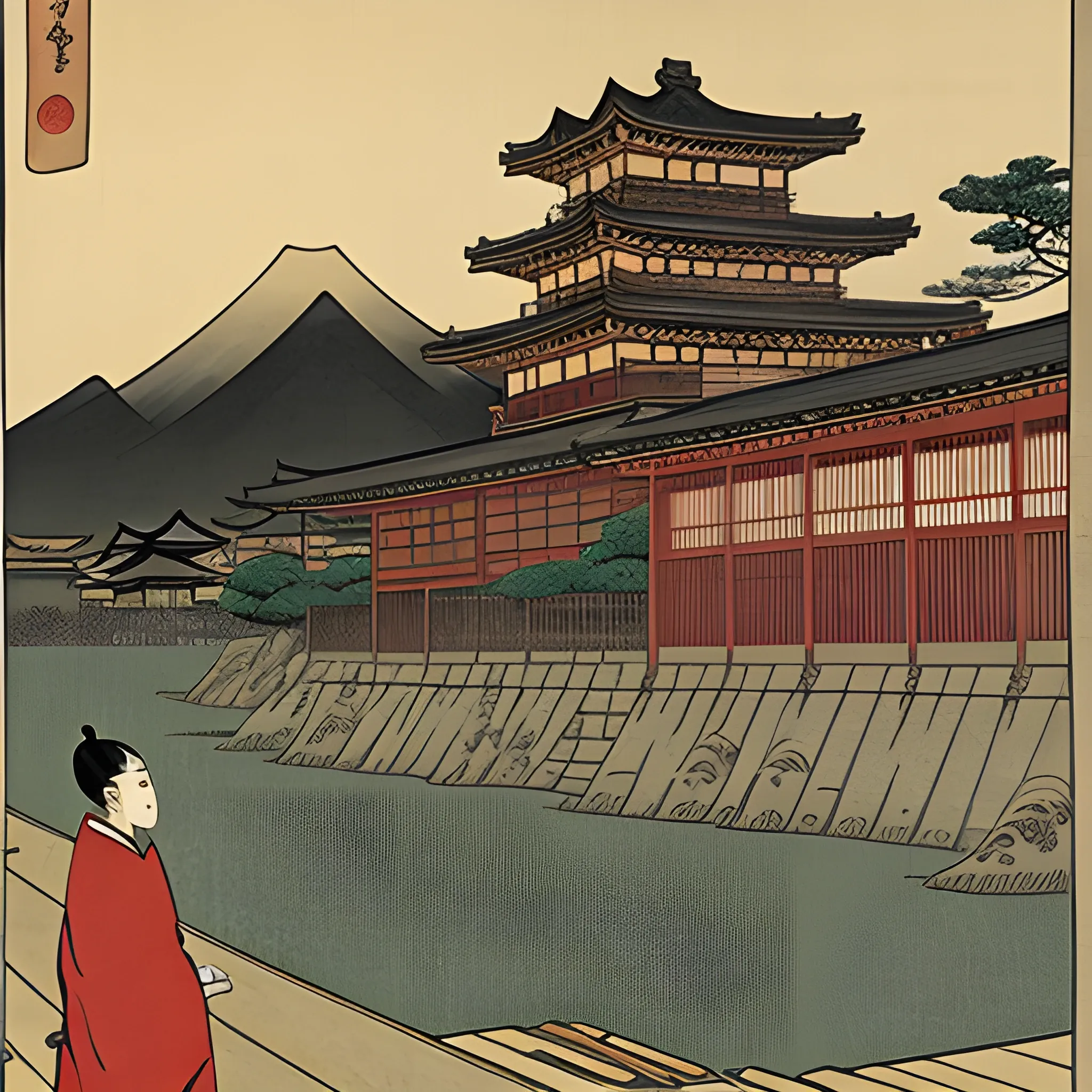 ghosts in Edo period in Japan, ukiyoe