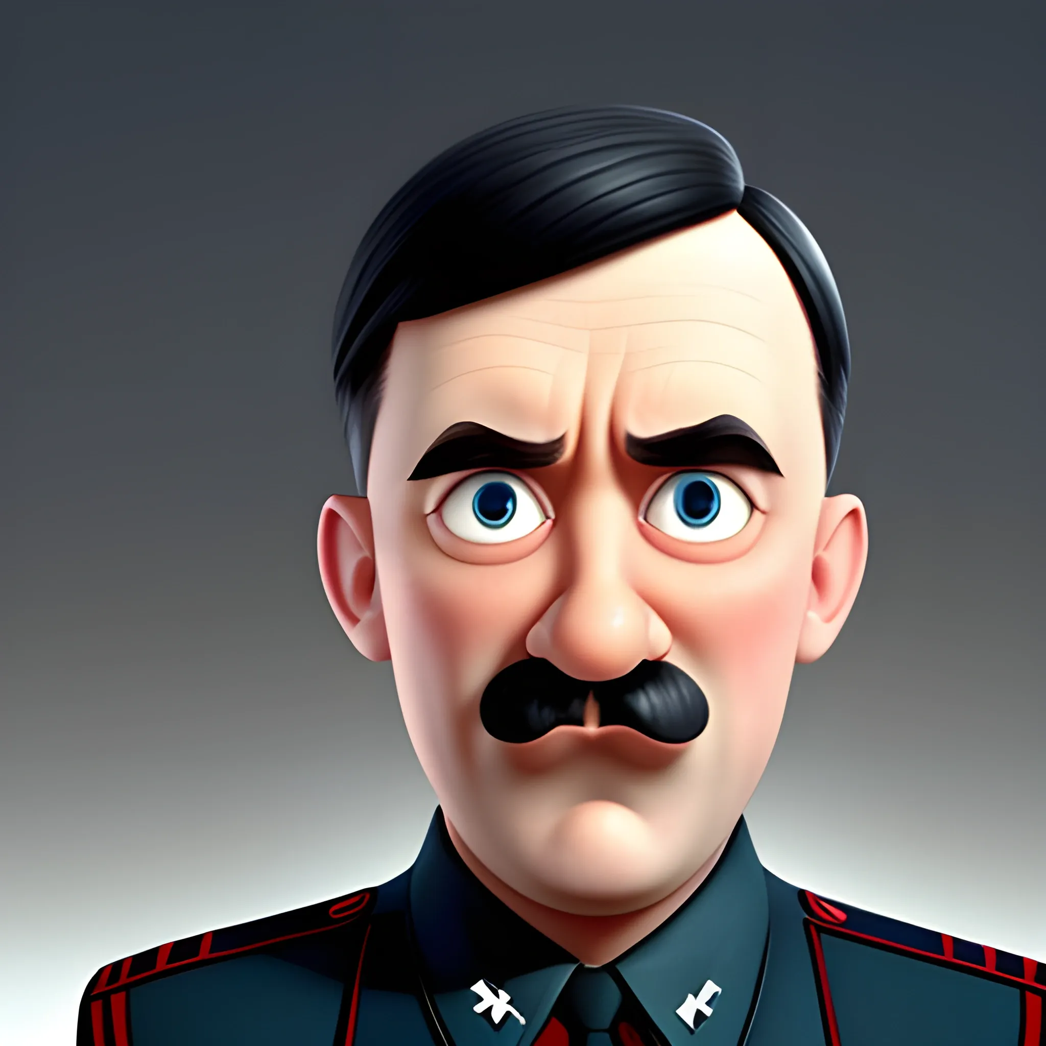 Adolf Hitler Pixar style