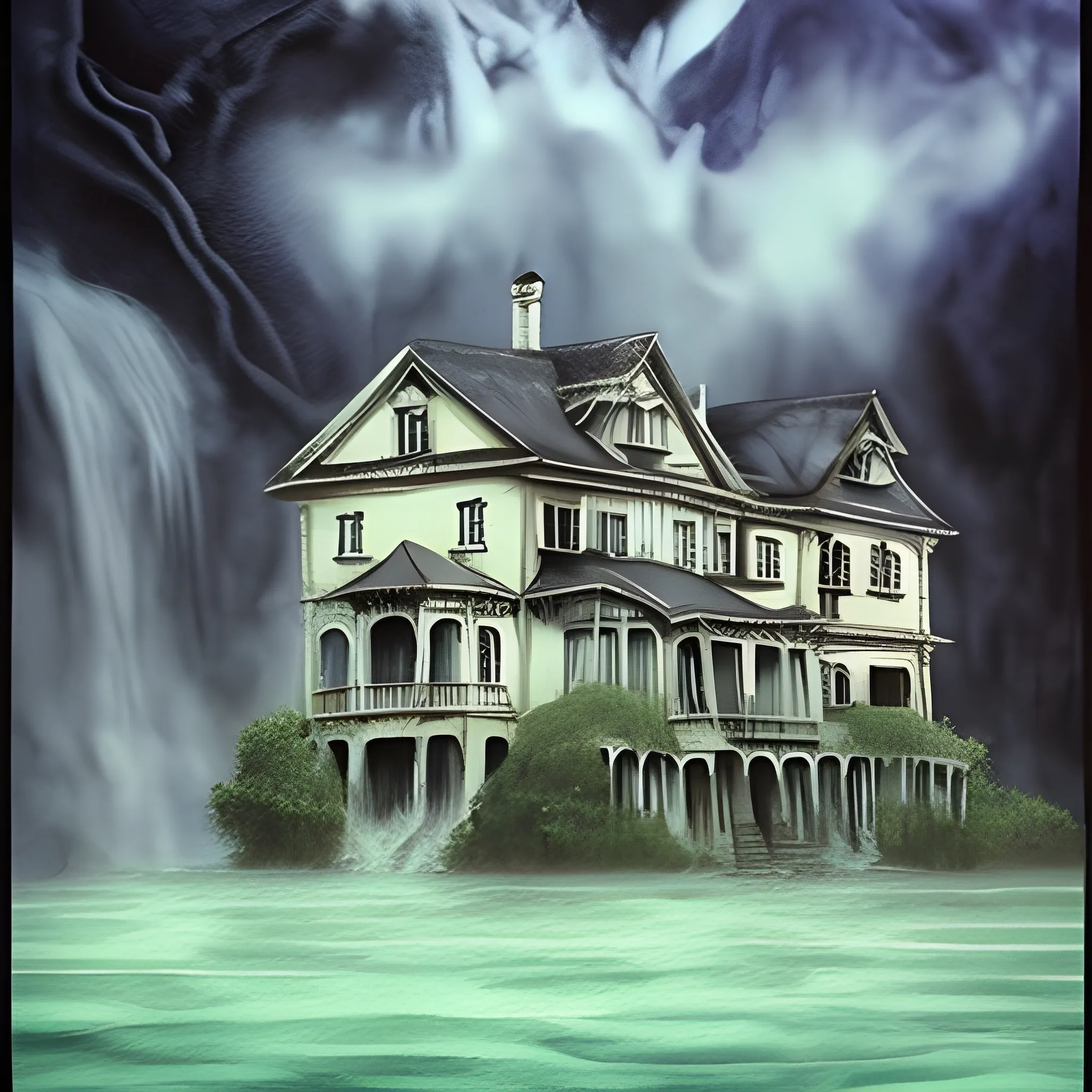 Horror mansion Cut Out Stock Images & Pictures - Alamy