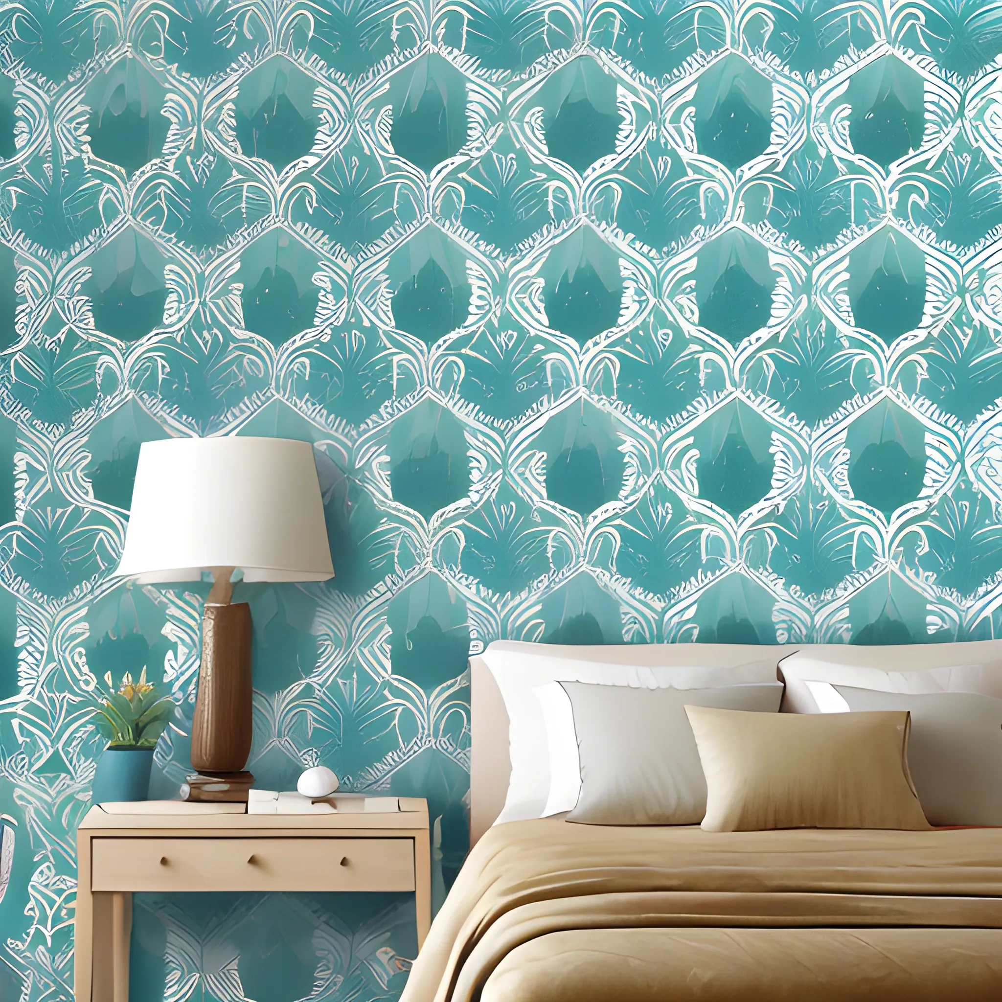 Wallpaper , stylized, no pattern - Arthub.ai
