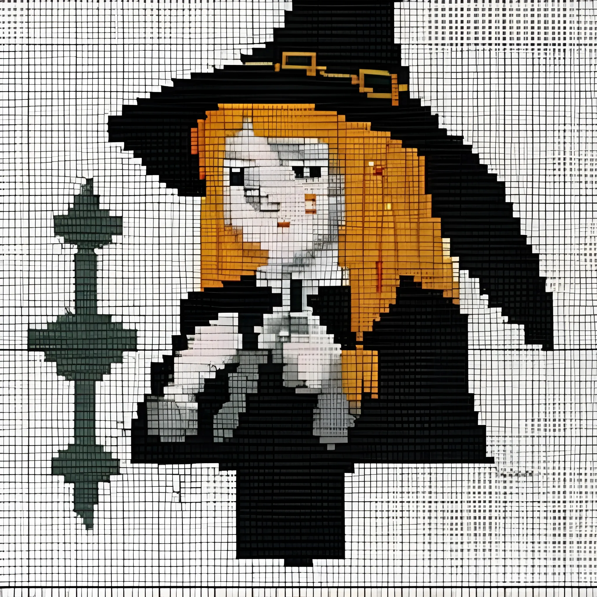 something witchy and simple for my wife who is picky shes not a creepy white guy. for cross stitch