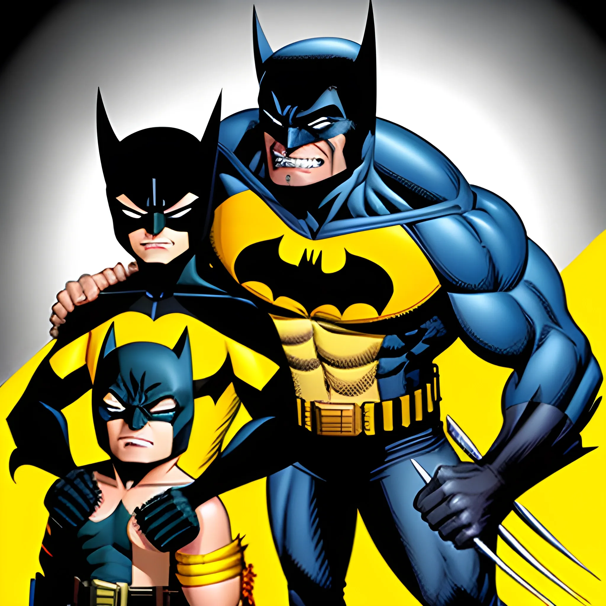 Wolverine And Batman amalgam
