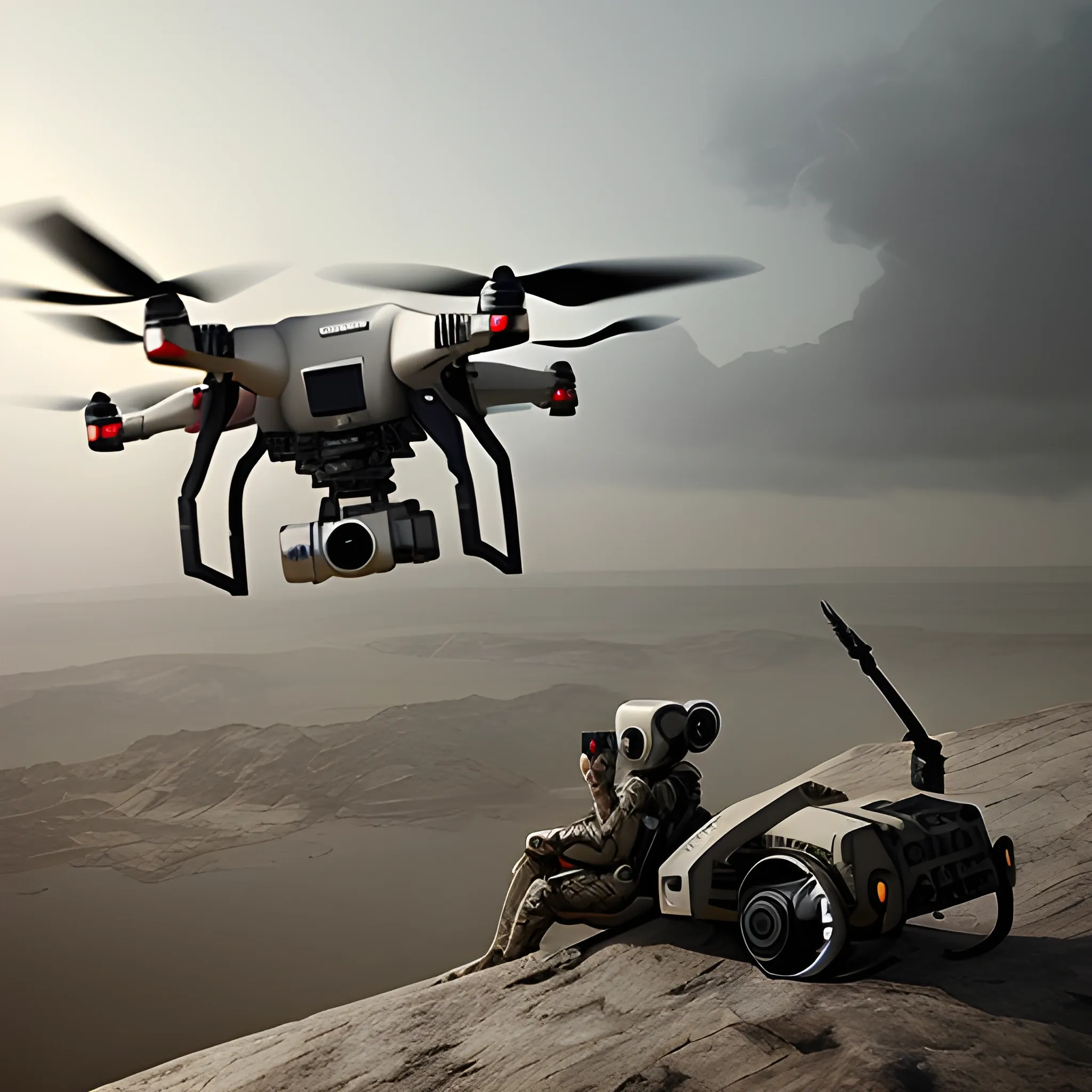 , The fearless world of drones _The evolution of an cyborg world full of drone war fair 