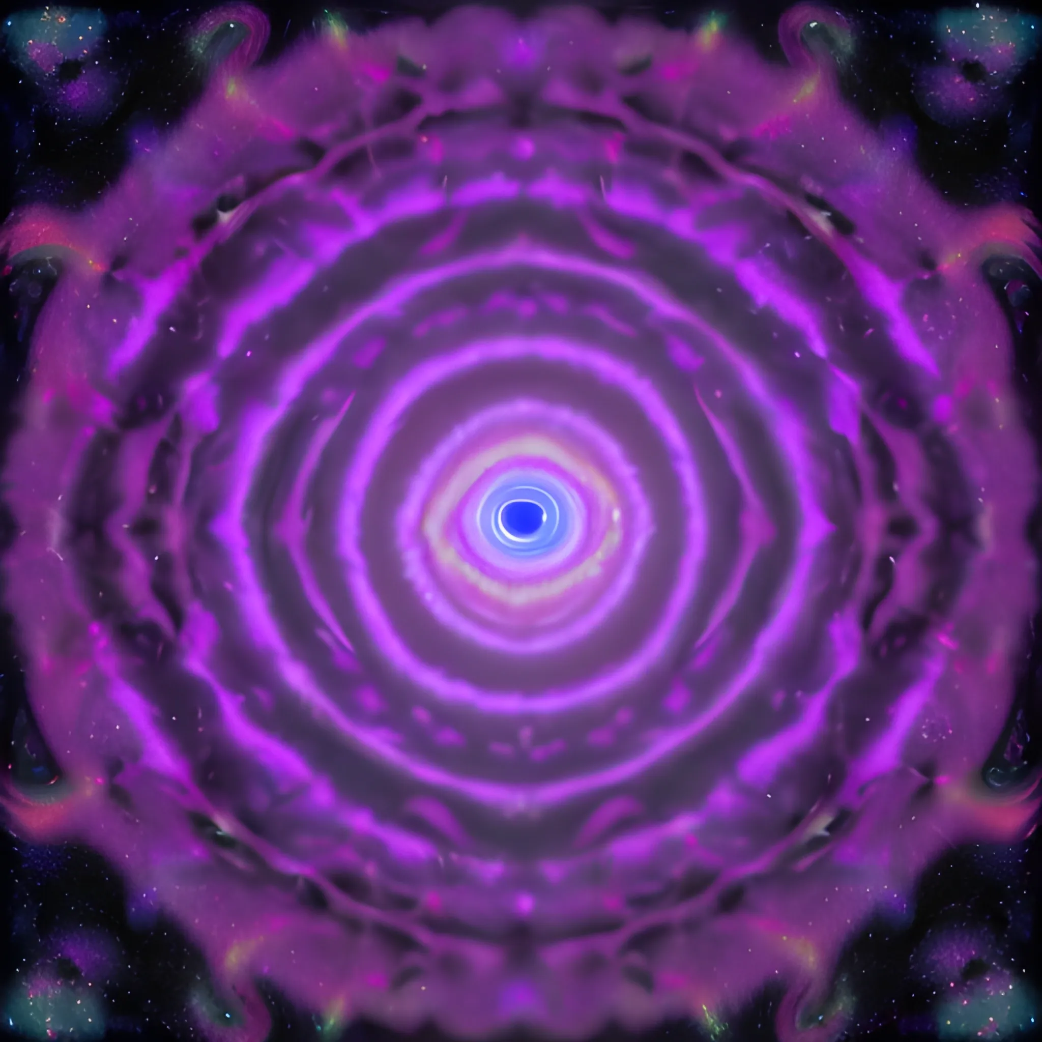 A galactic cosmic background with purple, photorealistic colors, Trippy