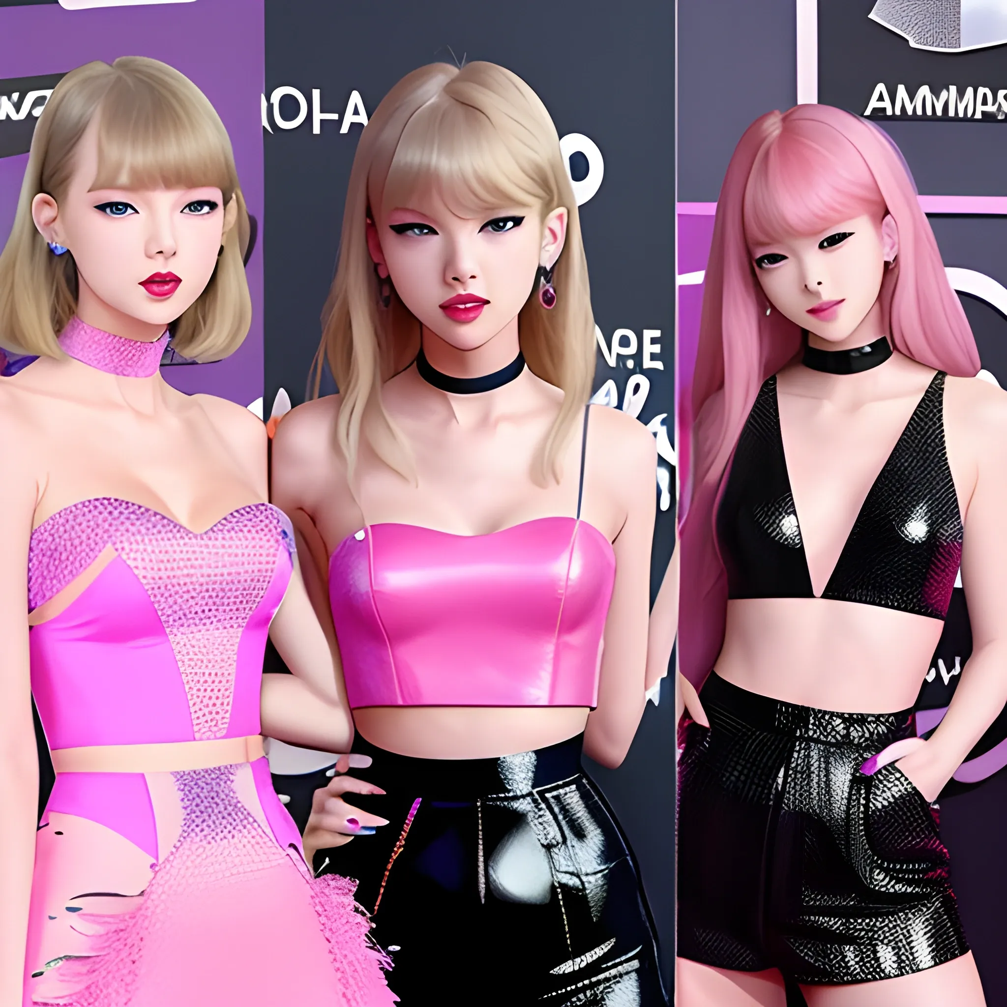 Taylor Swift meets BLACKPINK