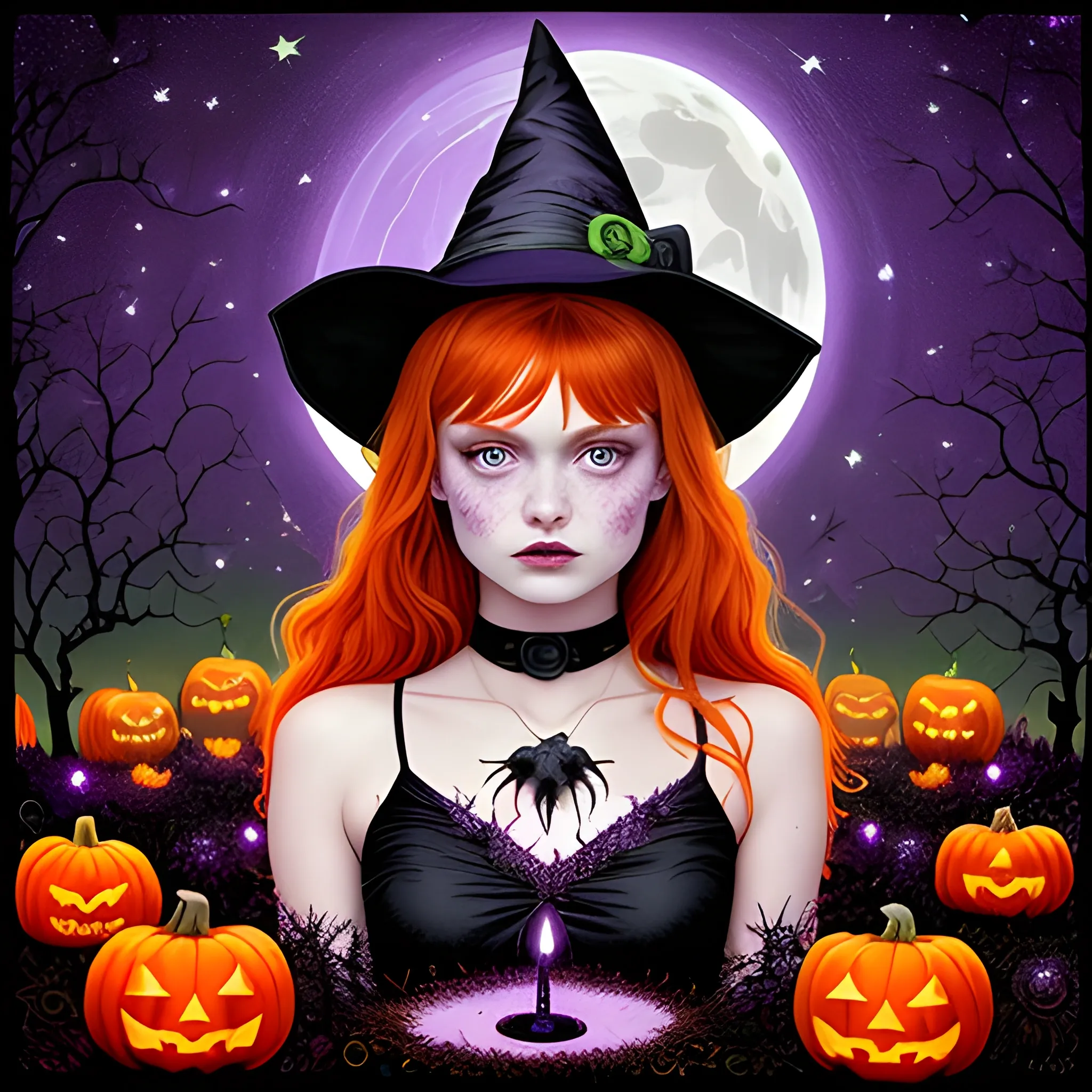 Bella Thorne   Sadie Sink Face Morph As A Halloween Witch, Weari 