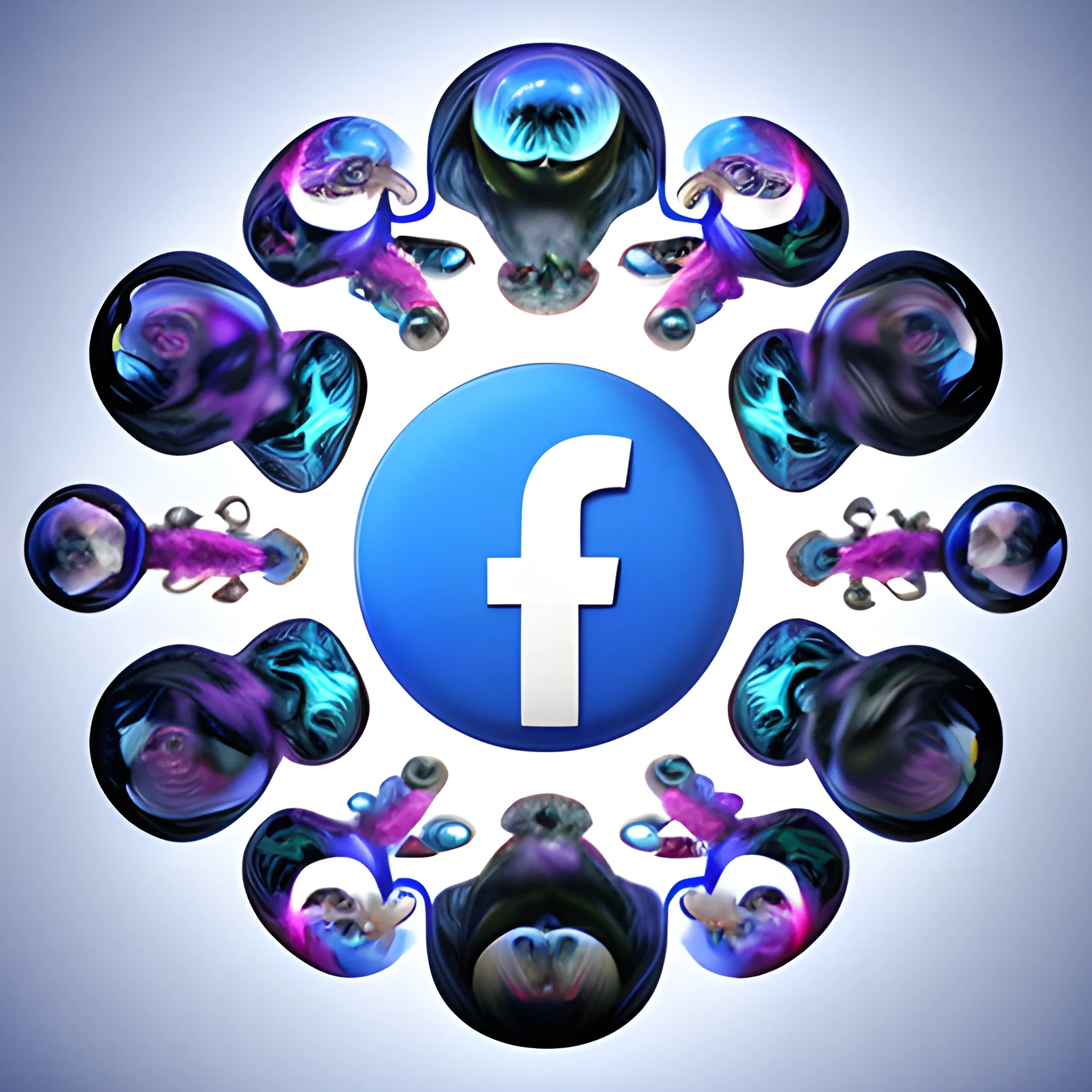 EVOLUCION REDES SOCIALES, 3D, , Trippy