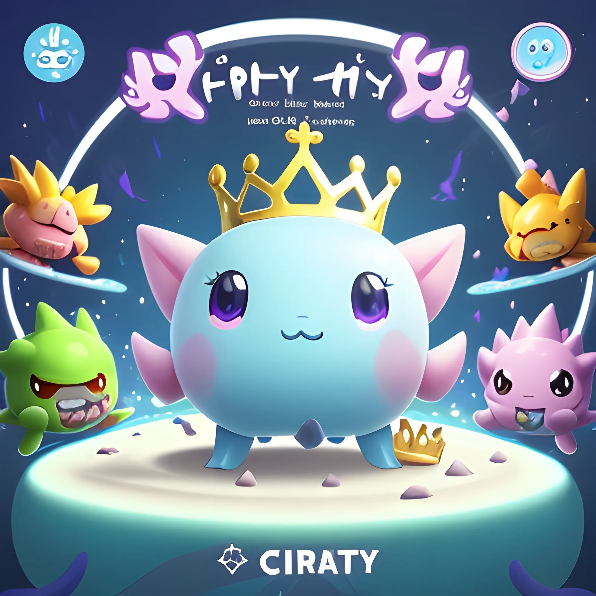 axie infinity chasing after a crown