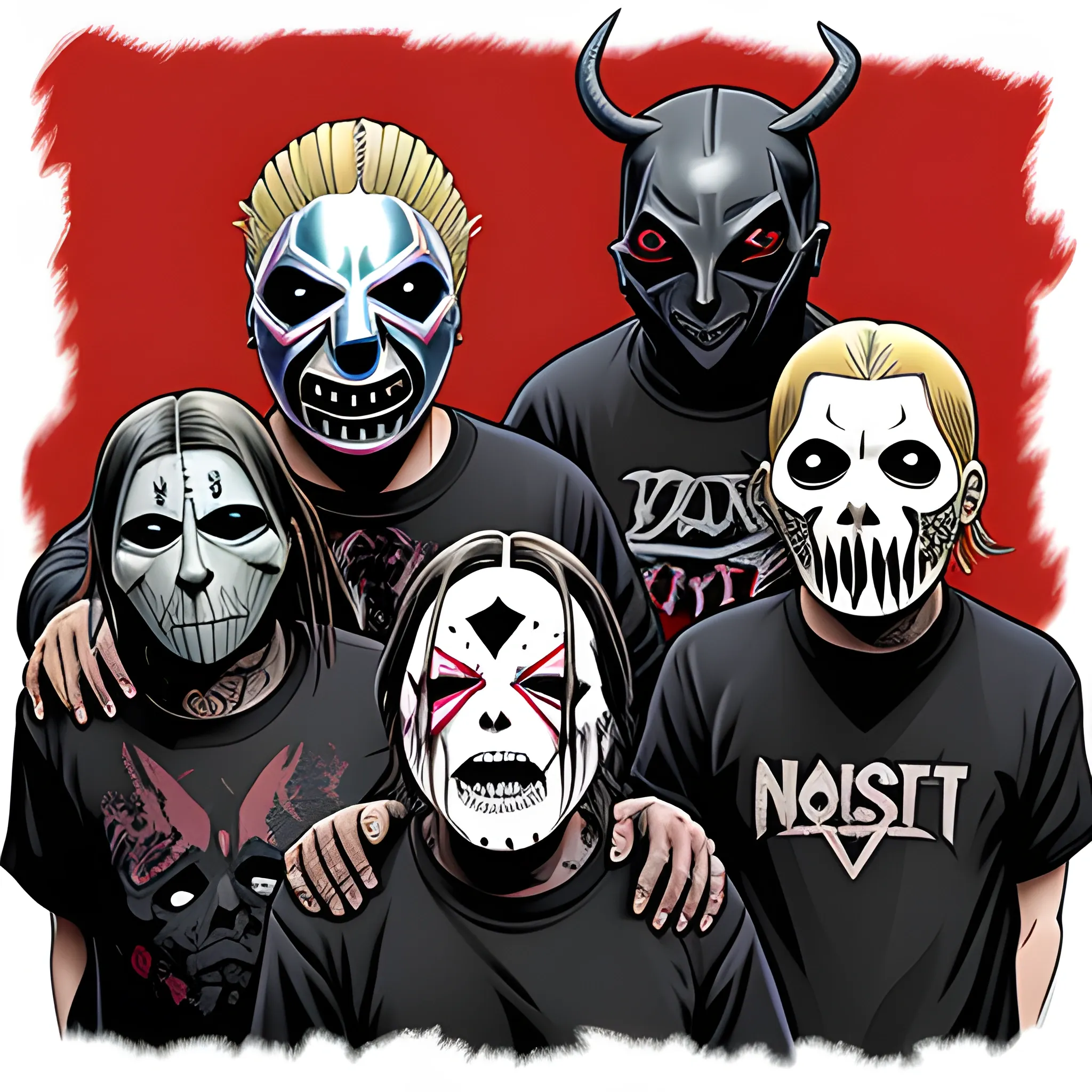 slipknot, Cartoon