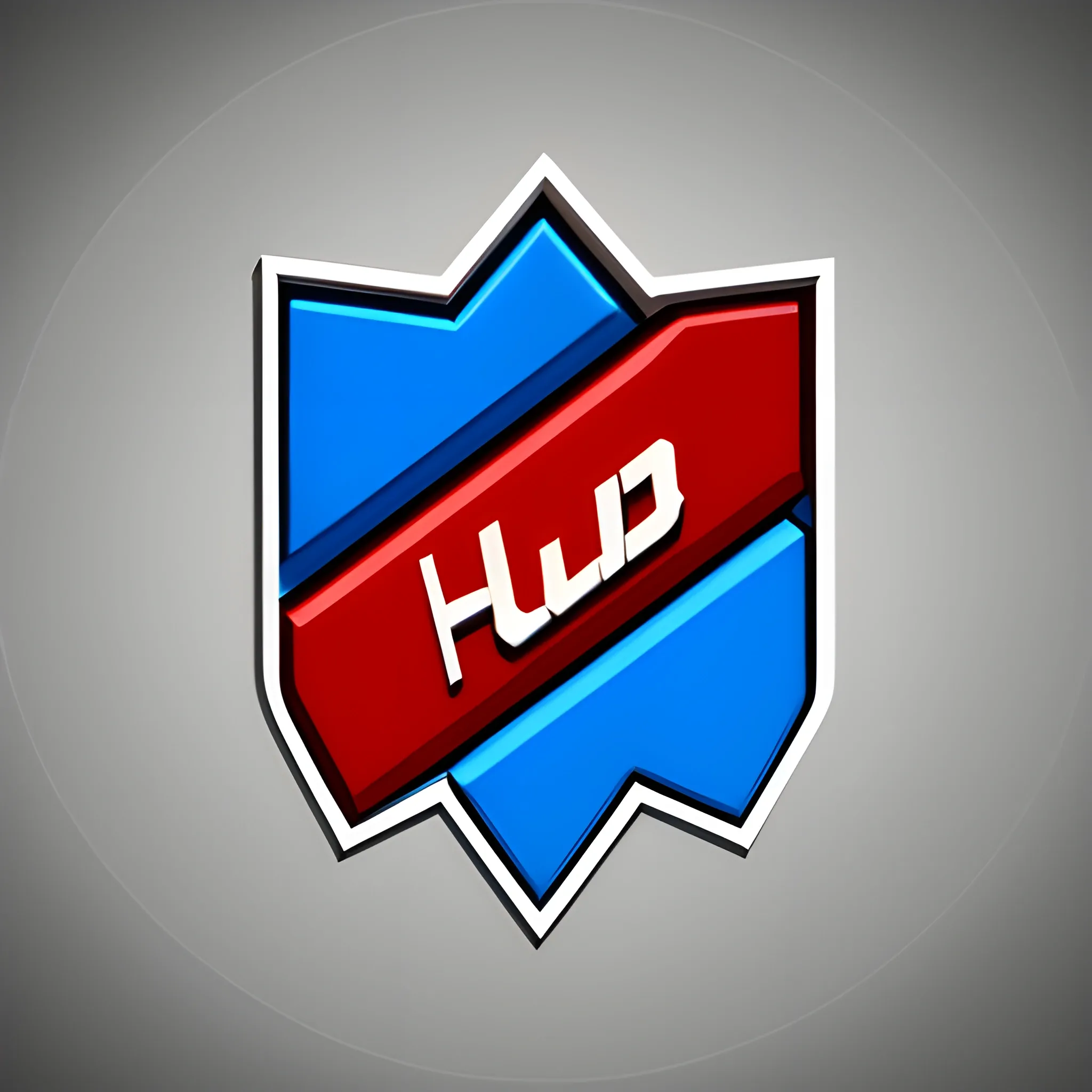 Huba Team logo, 3D
