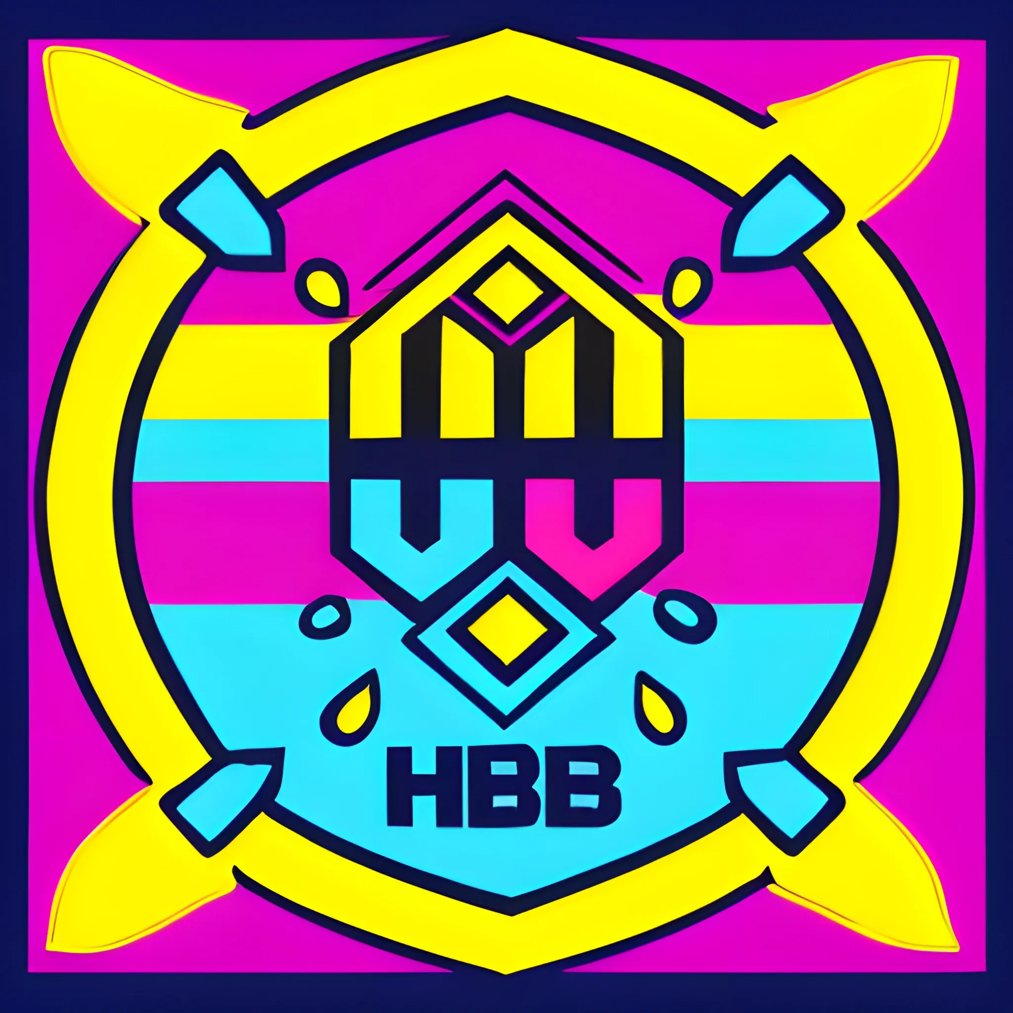 Huba Team bright logo