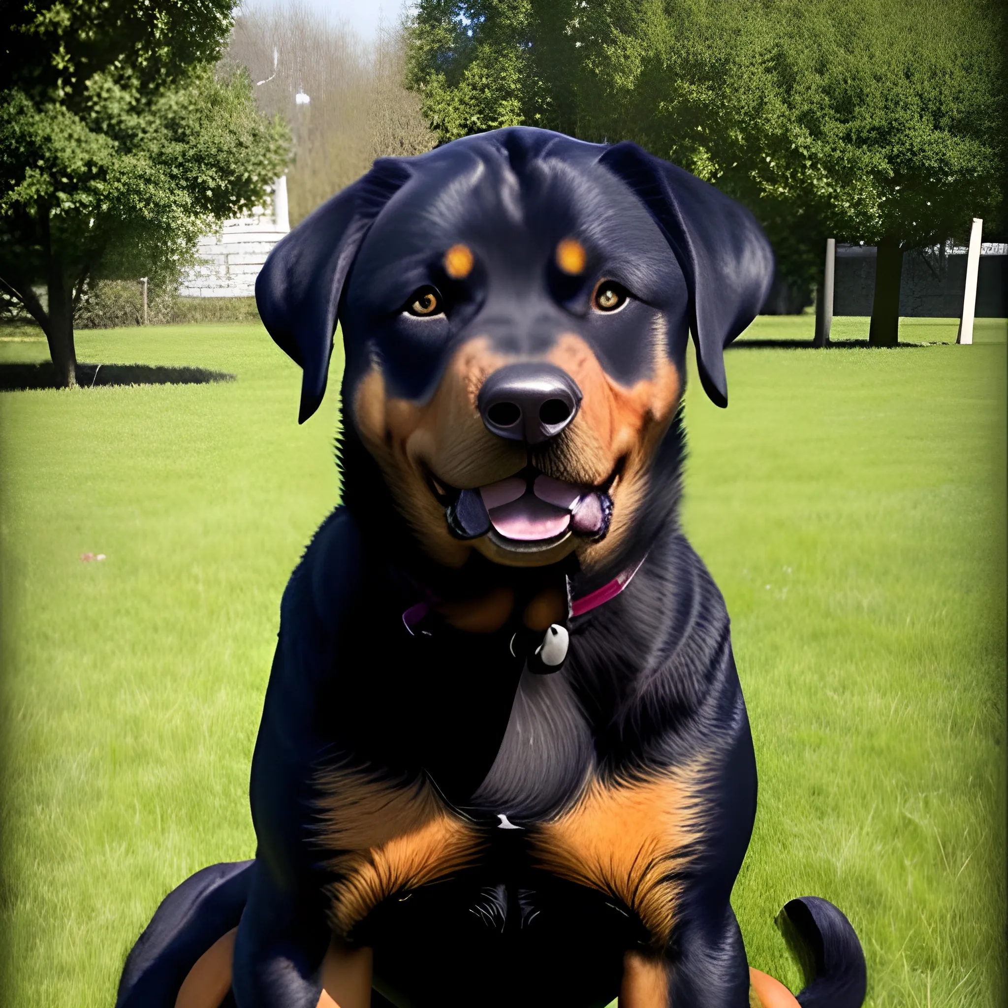 realistisch Rottweiler aggressiv 
