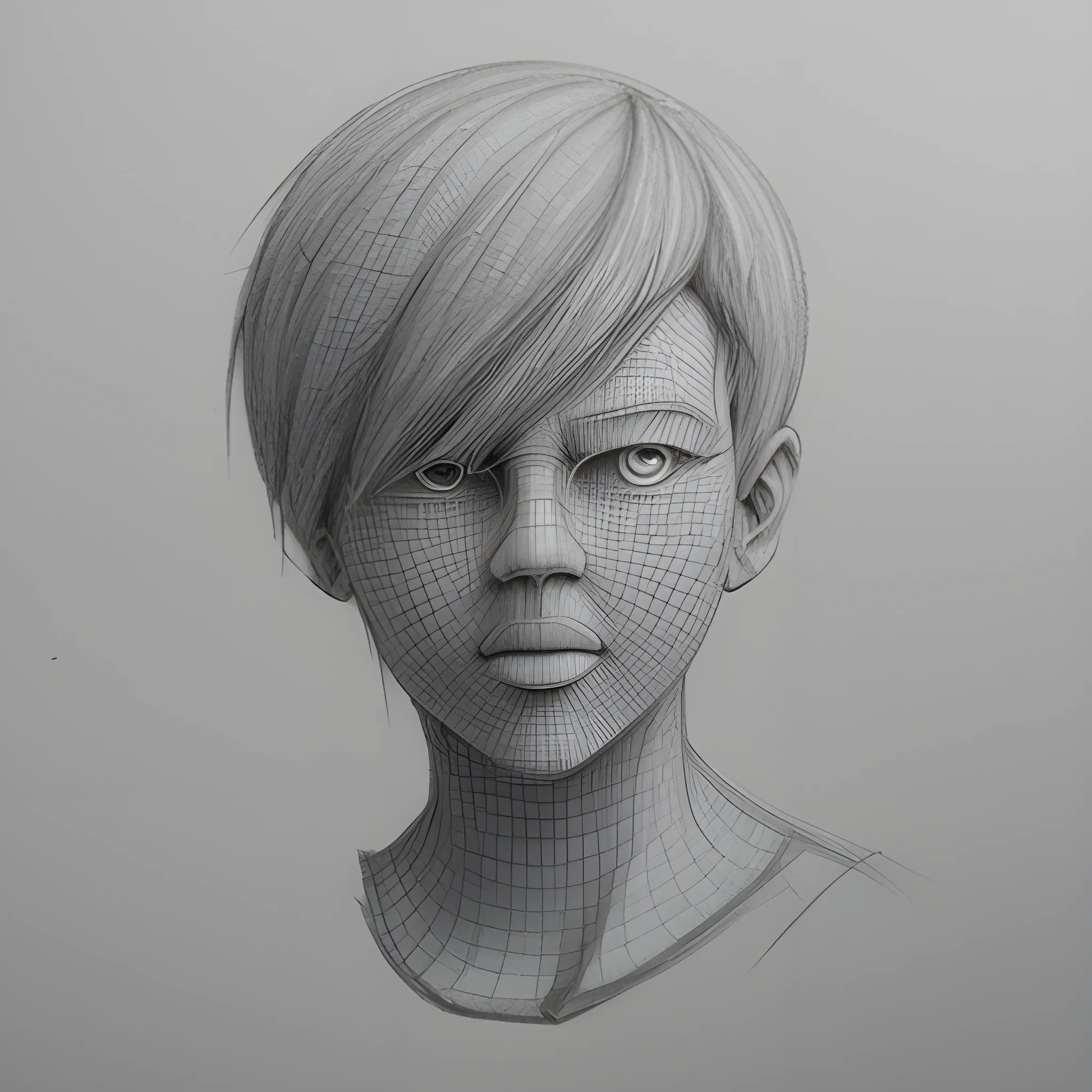 , 3D
, Pencil Sketch