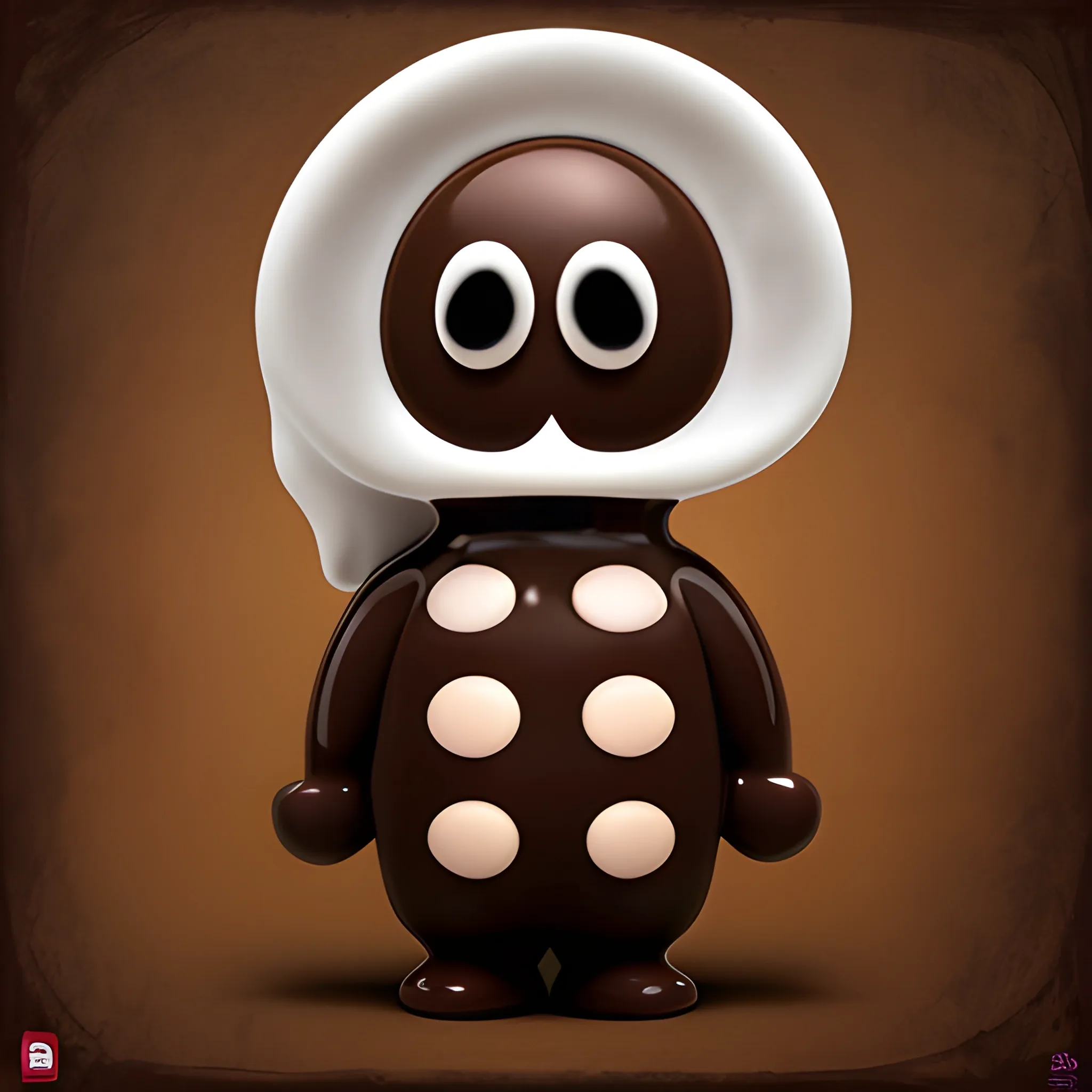 fantasma de chocolate
, 3D