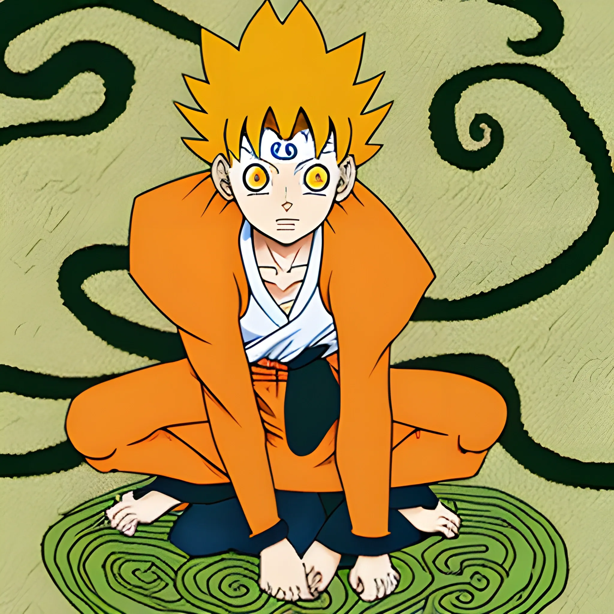 Kurama loves Naturo Uzumaki, Cartoon