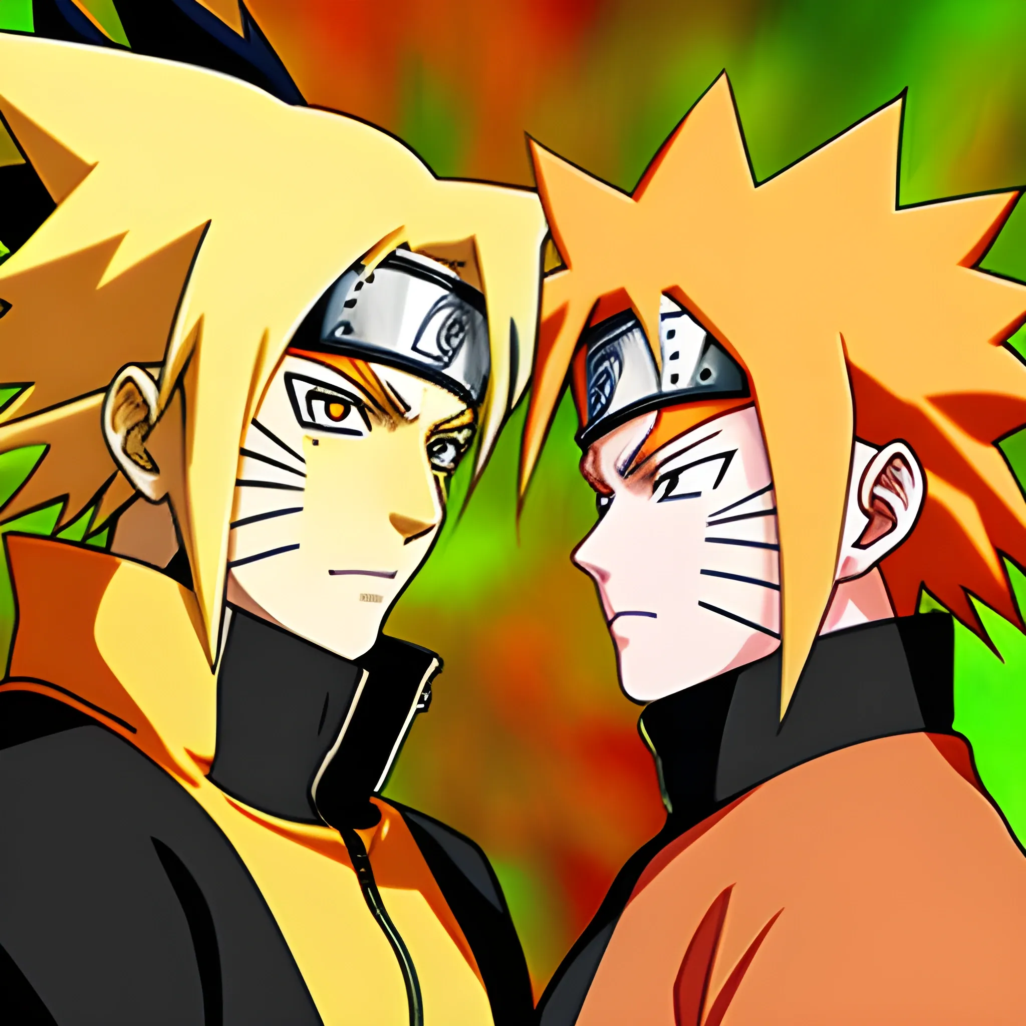 Naruto x Kurama relationship, Cartoon