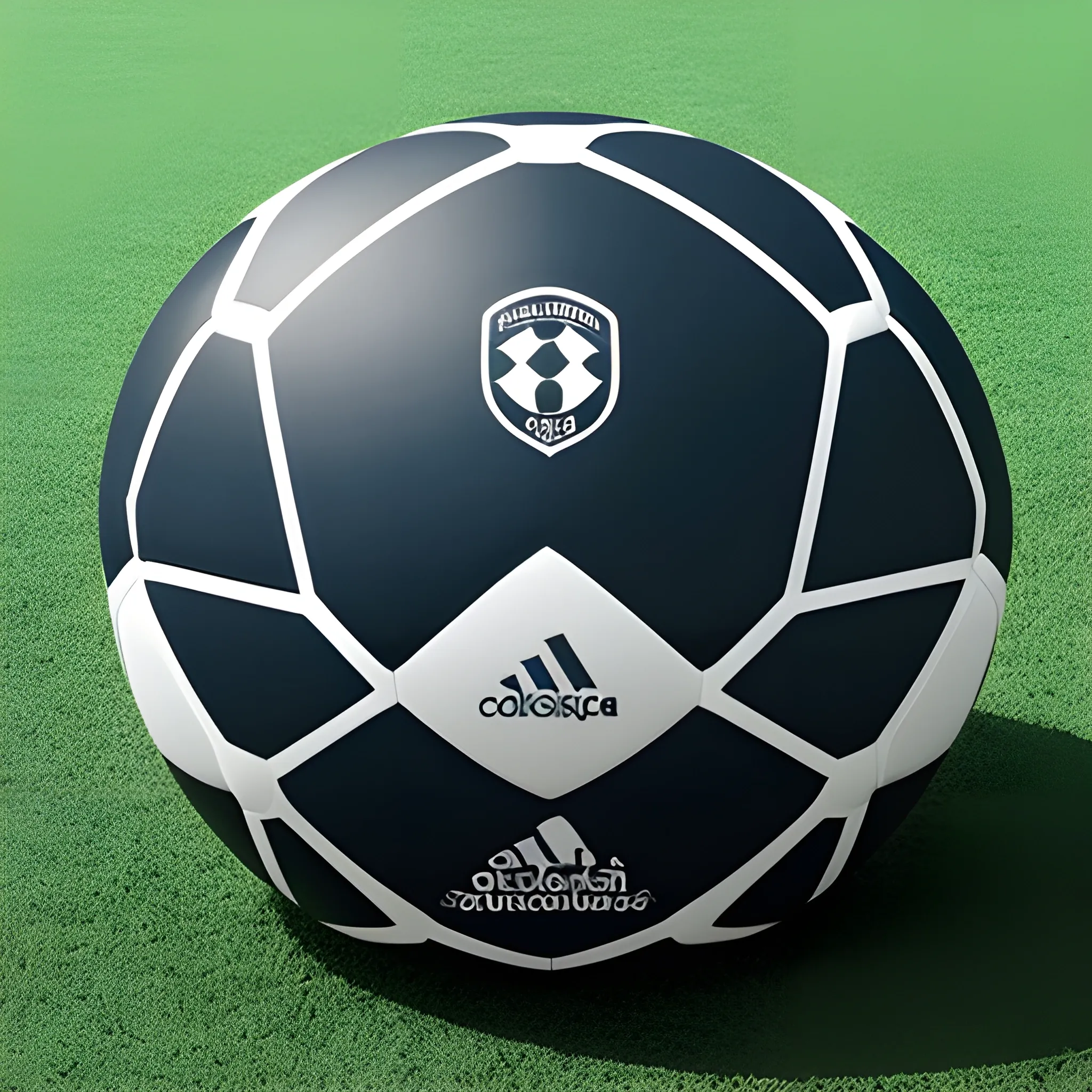 La Pelota EcoFútbol presenta un diseño elegante y funcional, con colores claros  y una construcción que permite un rendimiento óptimo en el campo.