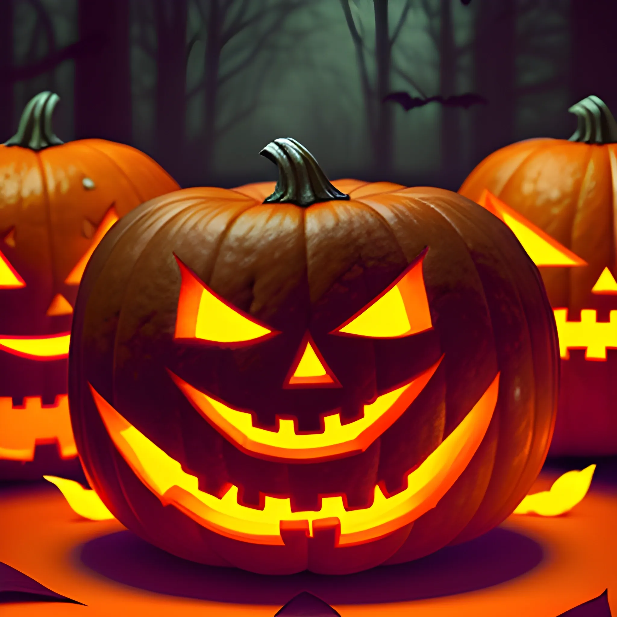 pumpikn , halloween , jack-o-lantern , concept , norse - Arthub.ai