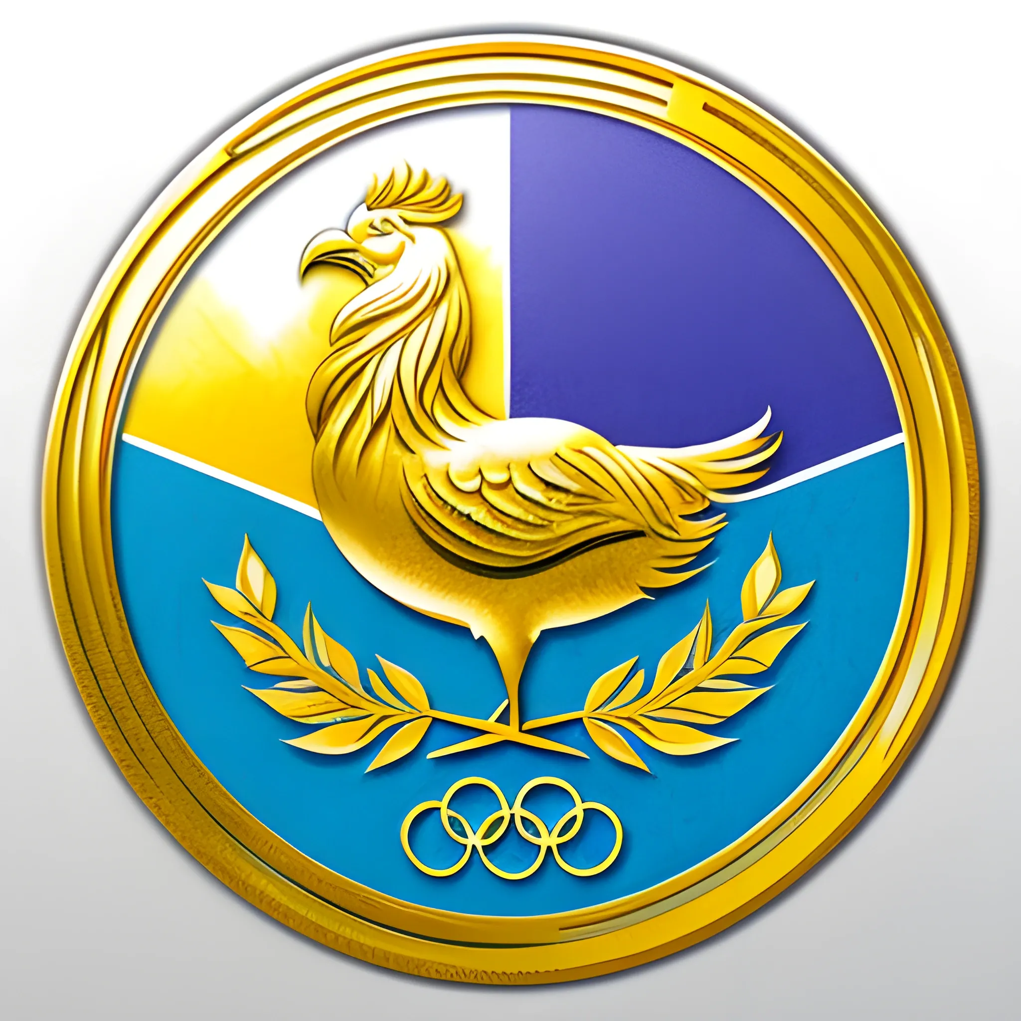 The logo, which is circular in shape, is designed for the 25th anniversary sports meeting of  golden rooster Vocational and Technical College. It should meet the requirements of contemporary art aesthetics, with a strong sense of the times; it should have beautiful and concise graphics, complete and coordinated composition, new and unique form, precise connotation with symbolic meaning, perfect form, easy to understand and remember, and easy to promote. The emblem is themed "Youthful vitality and progress", reflecting the spirit of "Faster, Higher, Stronger" of the Olympics and the theme of the current sports meeting, while incorporating the characteristics of competitive sports.
, Water Color
concise
, Pencil Sketch, 
25