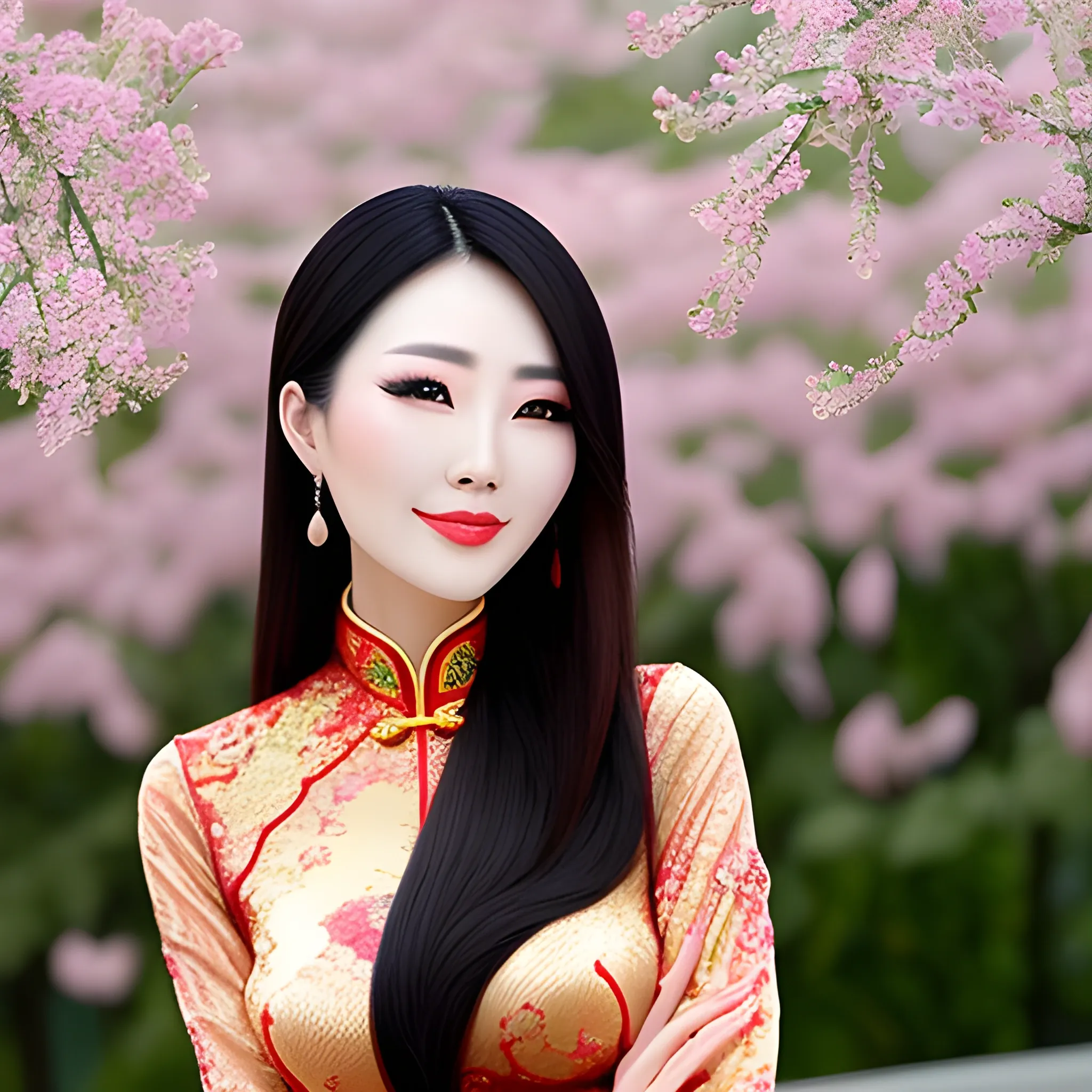 Beautiful Chinese Girl Arthub Ai