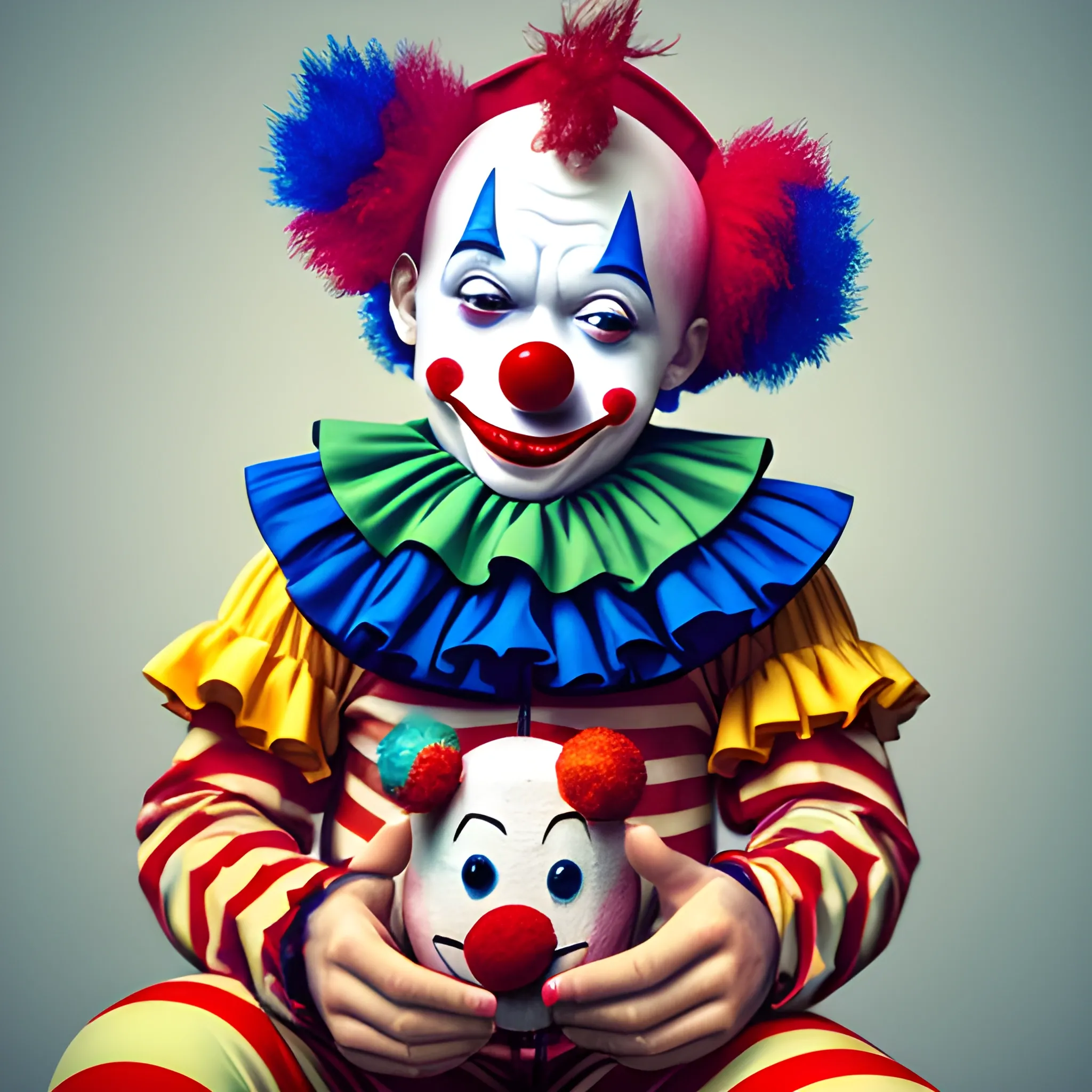 clown teddy - Arthub.ai