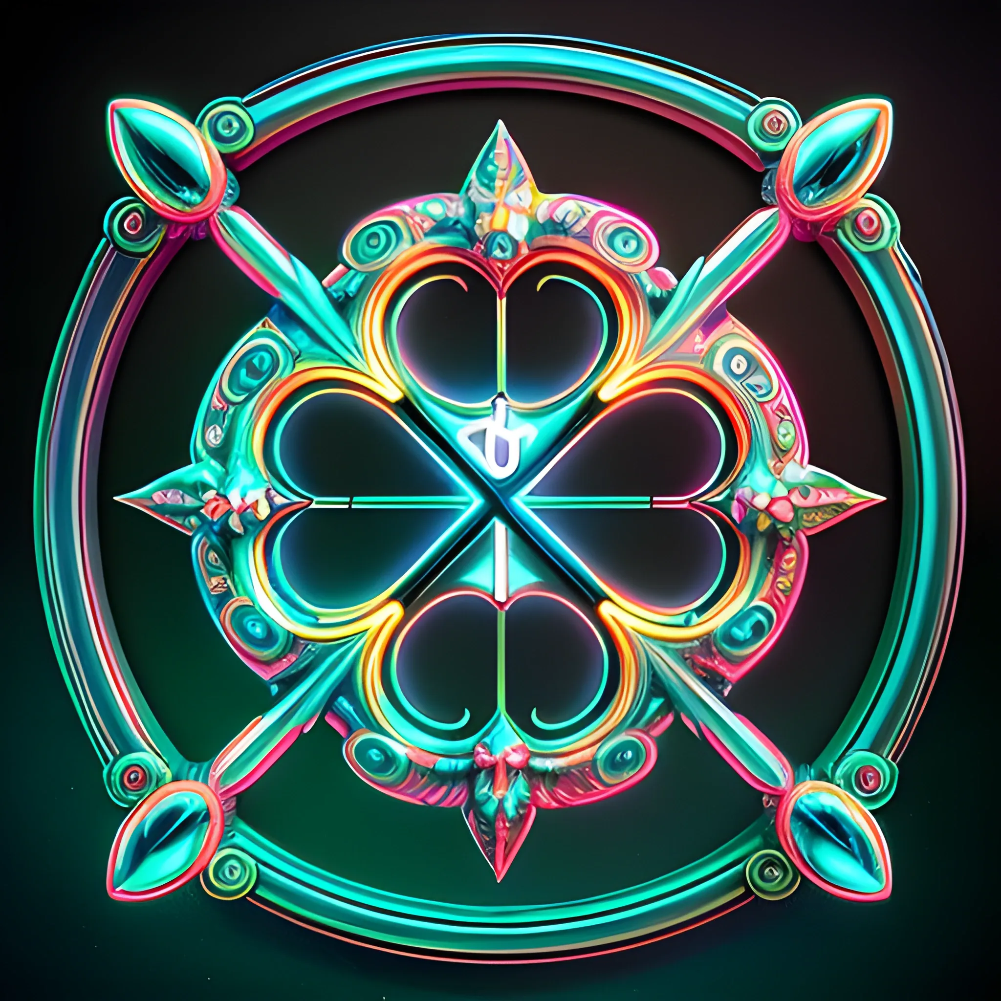 iridescent opalescent logo with the letters B and G, bioluminescent, trendy, modern, lots of details, technology, by michal karcz, daniel merriam, victo ngai and guillermo del toro : ornate, dynamic, particulate, intricate, elegant, highly detailed, brown orange, centered, artstation, smooth, sharp focus, octane render, Trippy