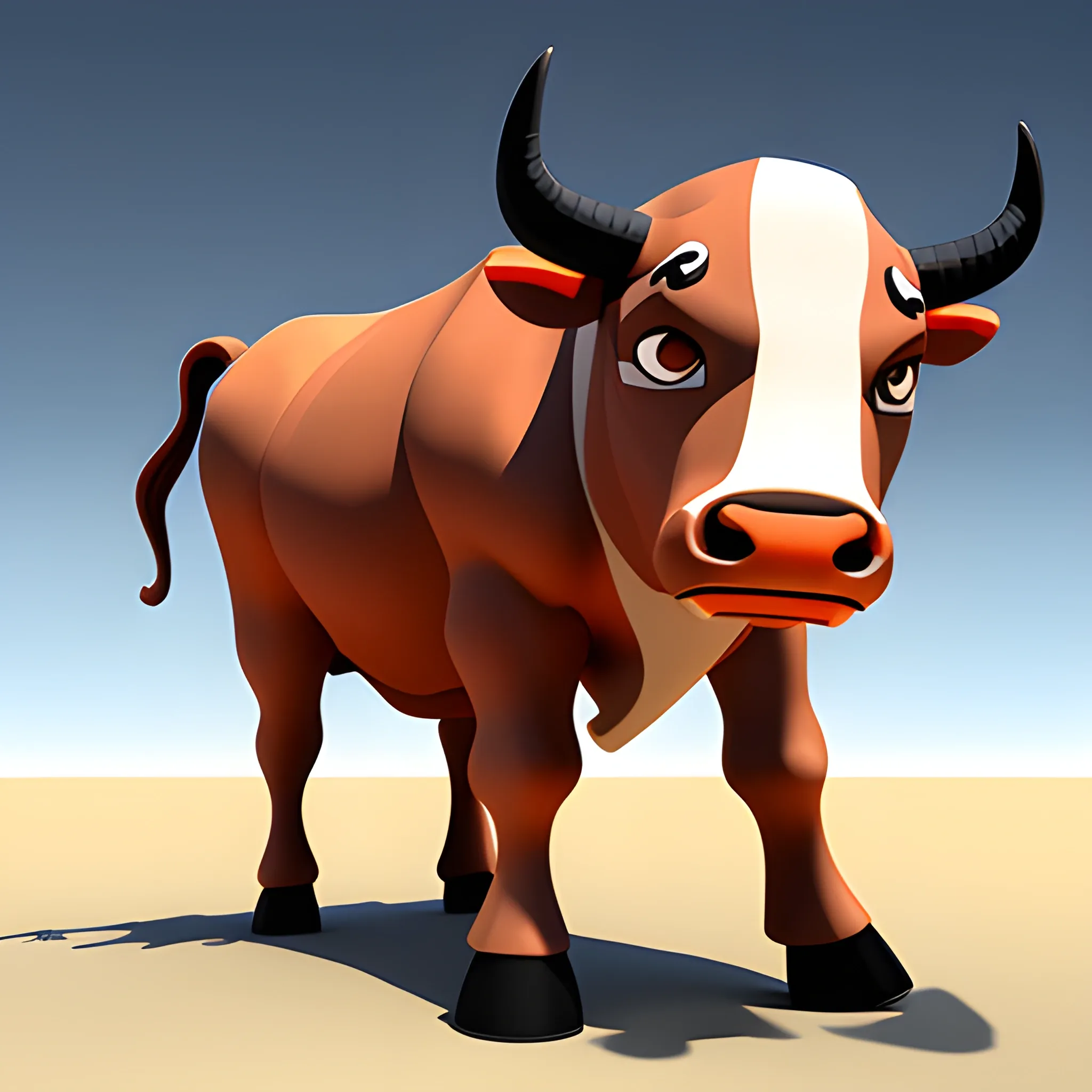 We are the BULLS, Cartoon, 3D