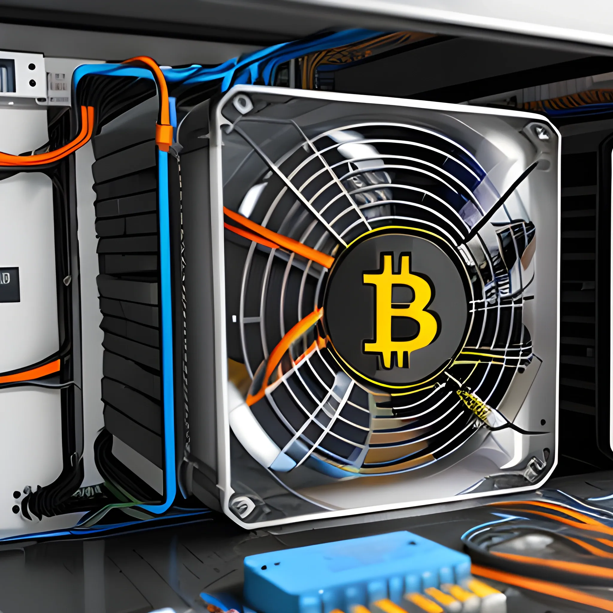 bitcoin miners, professional, great installation, reality


