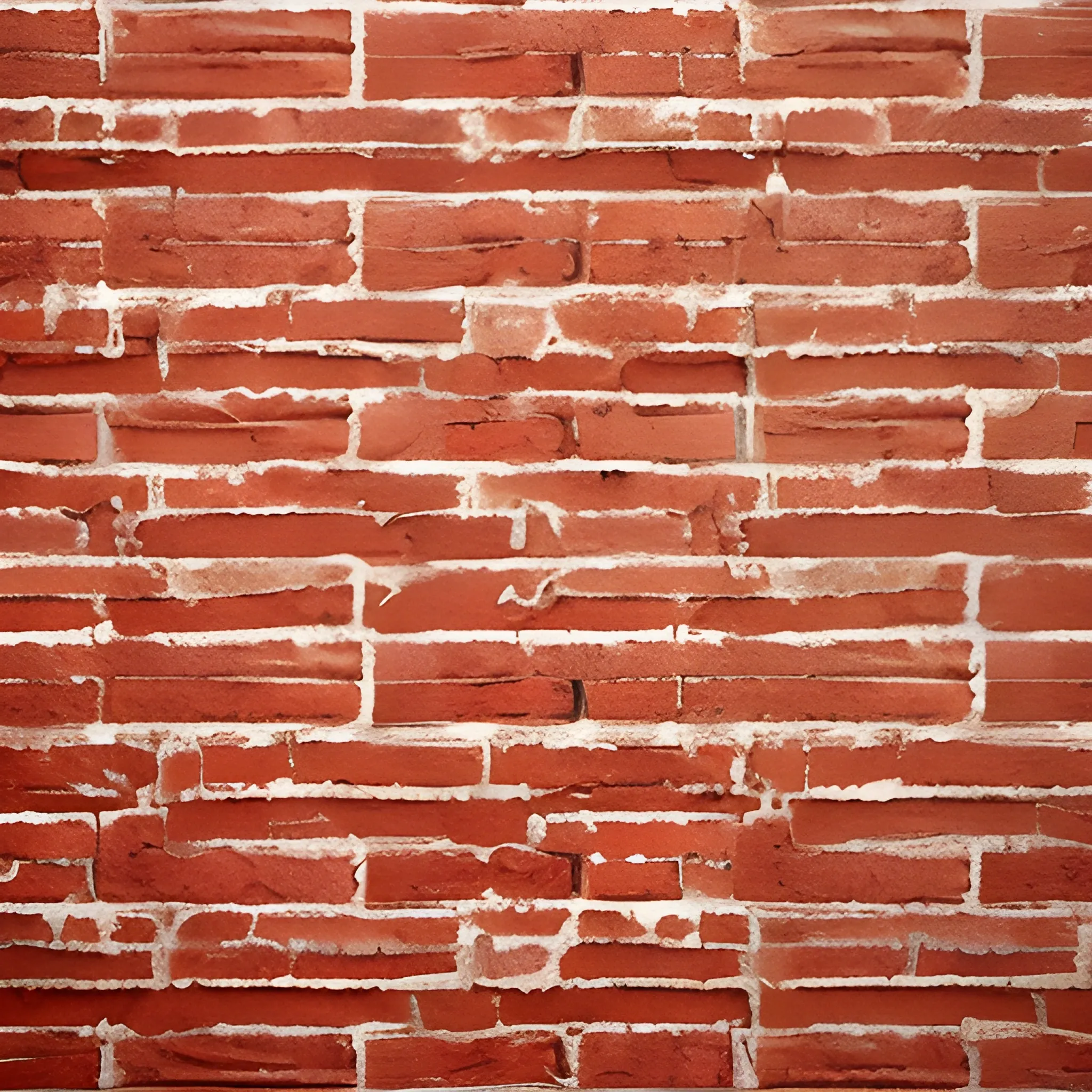 pale red background with brick-colored burlap scuffs, 3D