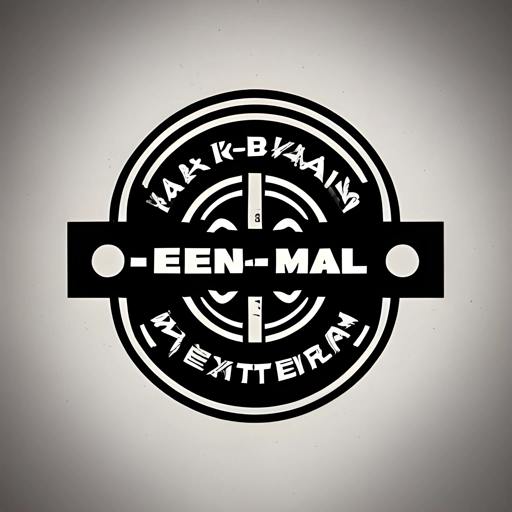 maak een logo met de naam "Ex - Train" maak dan ook van het "-" een barbell. maak hier van een logo voor een exclusief bedrijf.