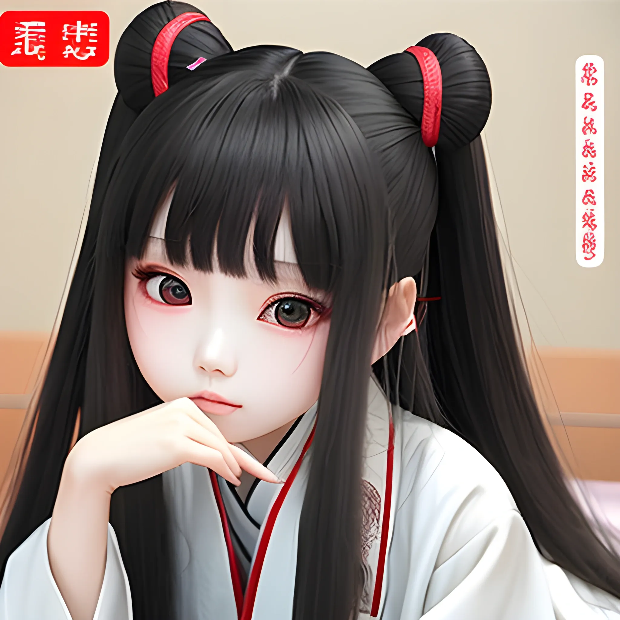 少女，泳衣，苗条