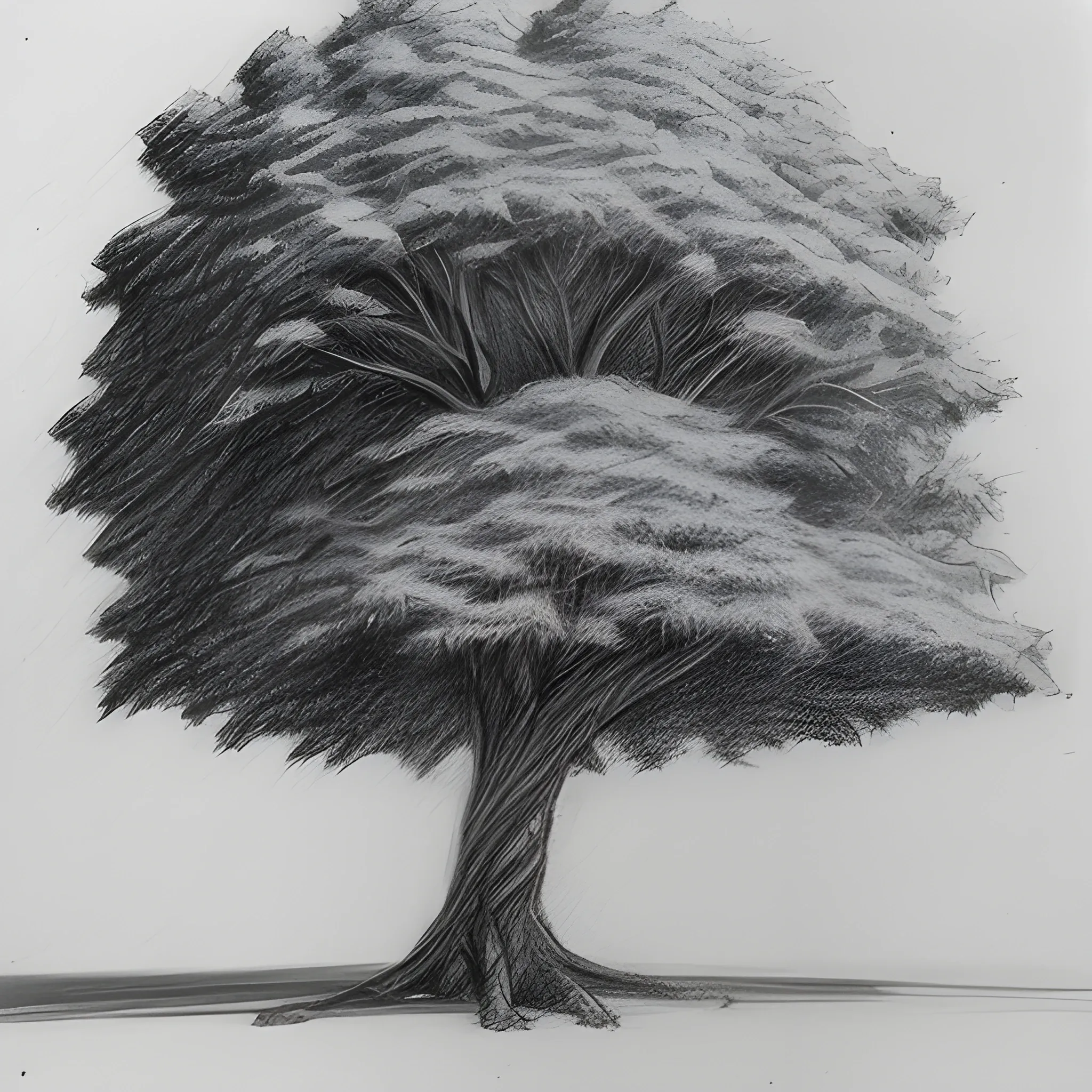 tree, Pencil Sketch