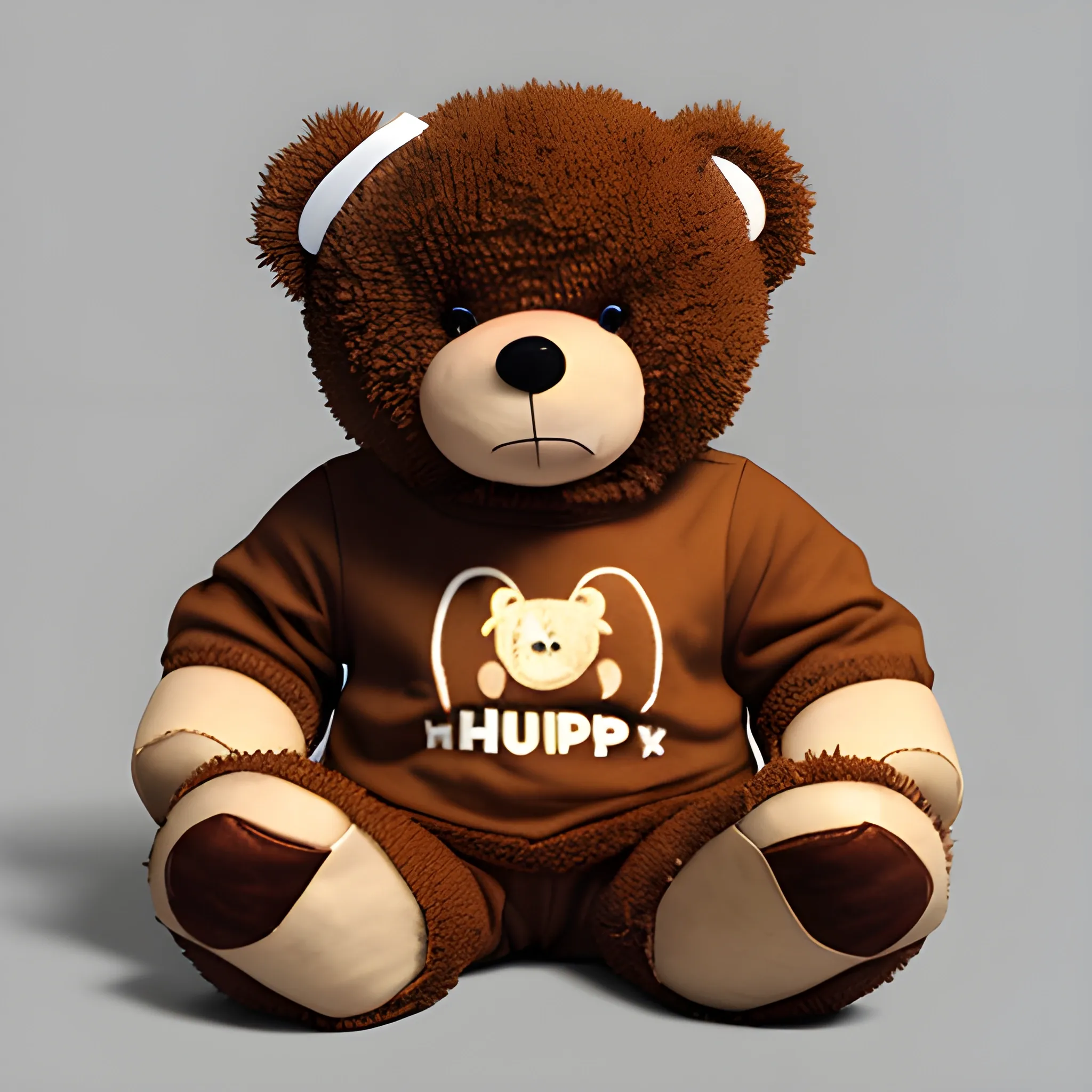 Teddy Bear Wearing Hip Hop Outfit