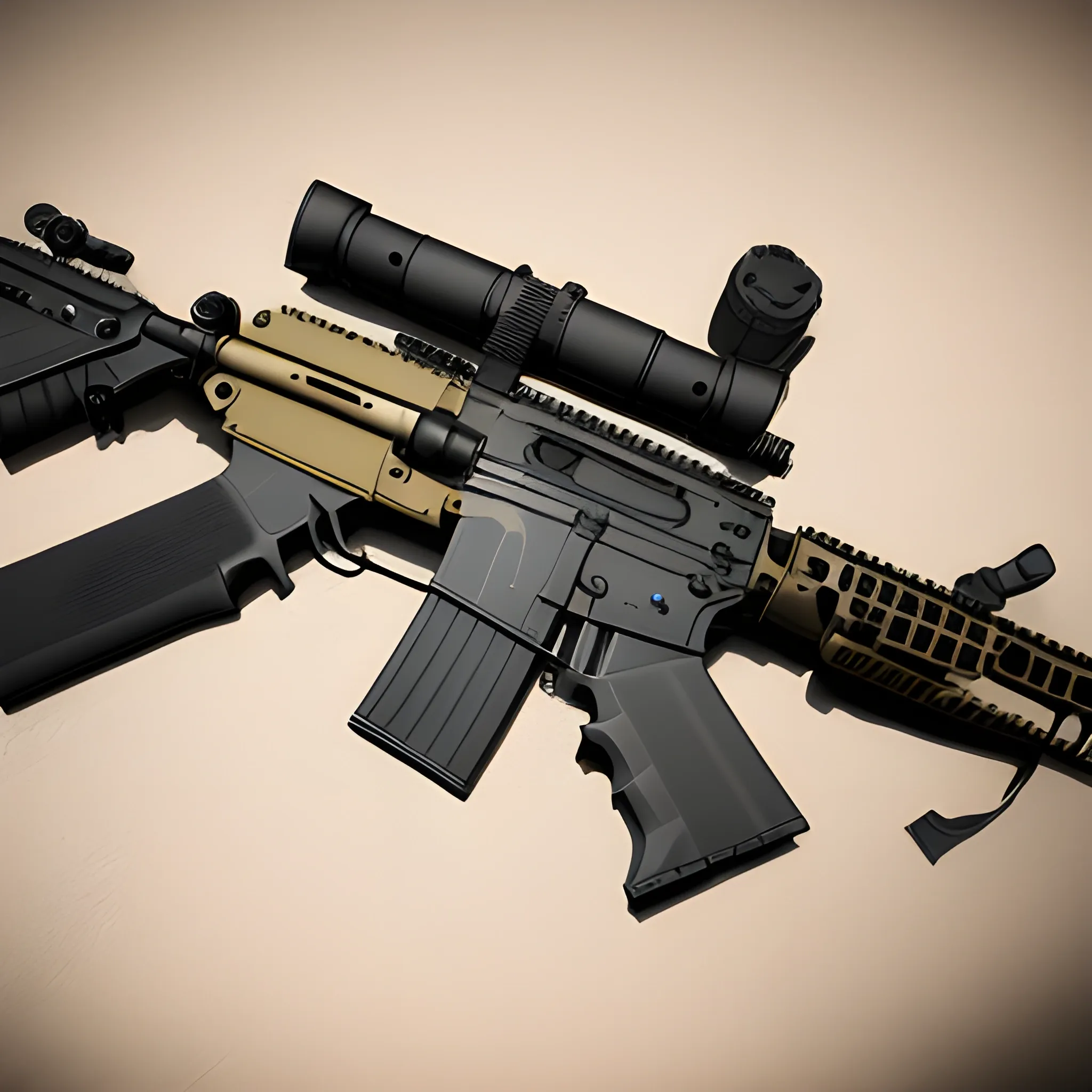 M4A1 Assault rifle - Arthub.ai