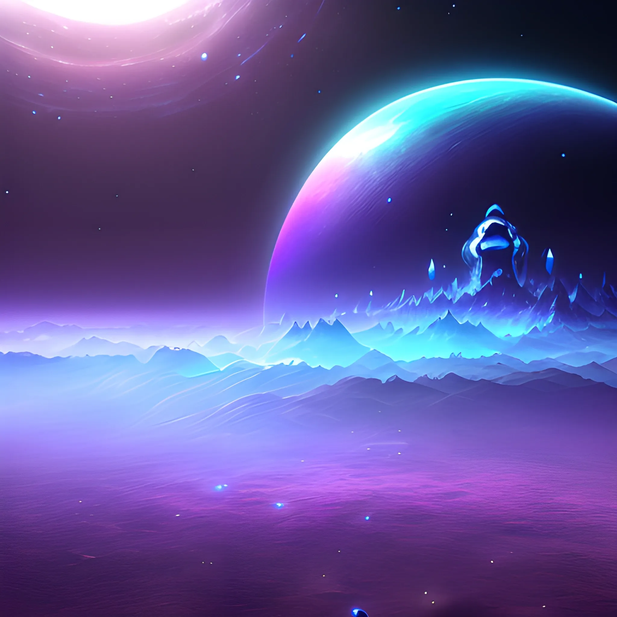 ethereal planet