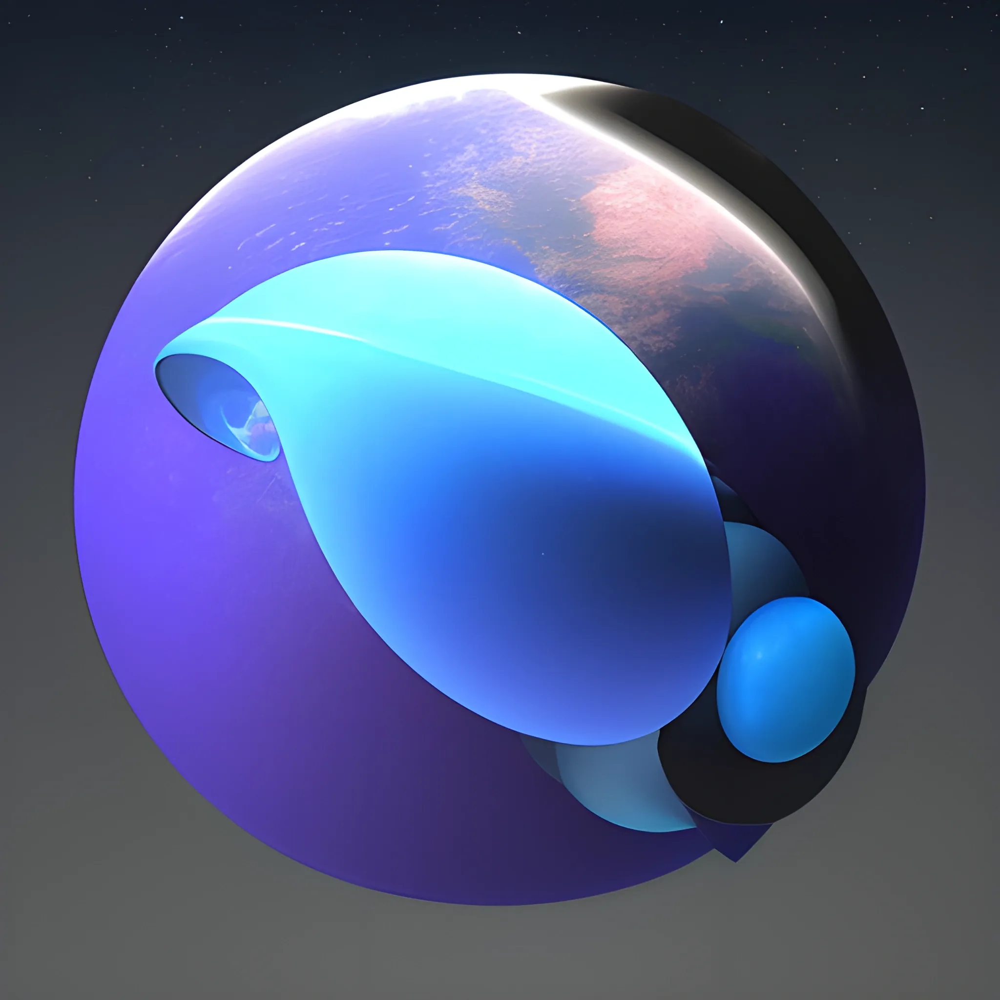 ethereal planet, 3D