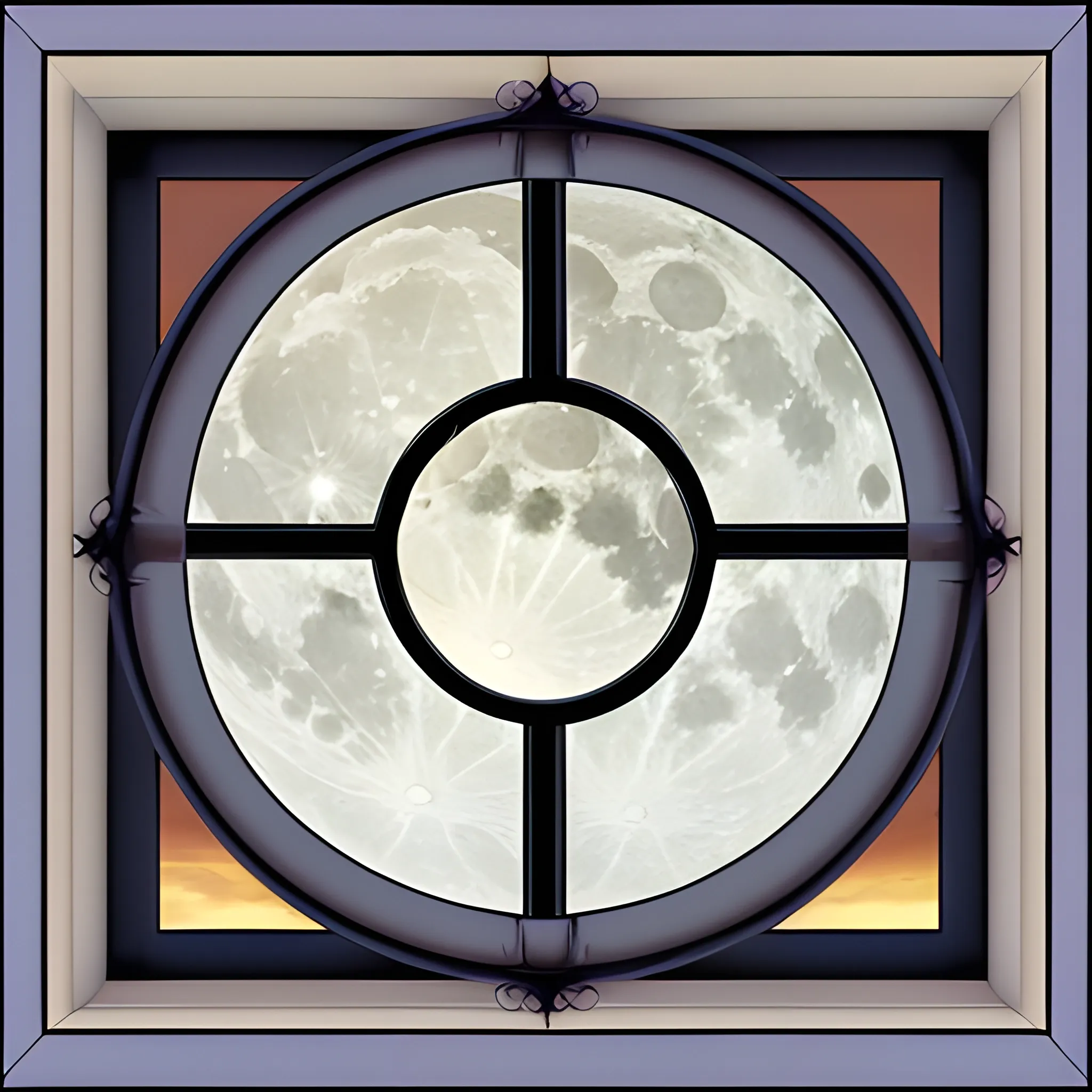 lattice moon window



