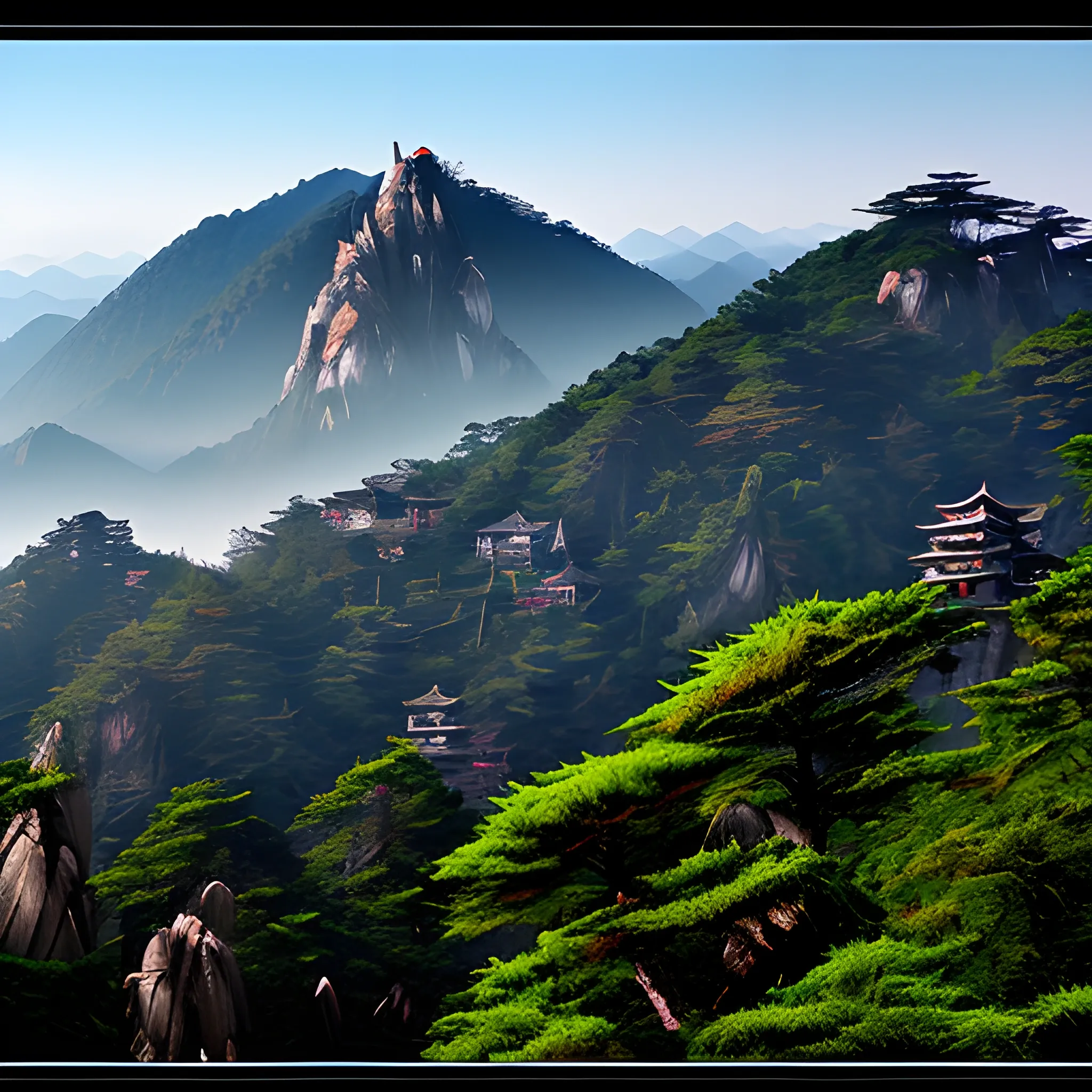solitaire huangshan mountain


