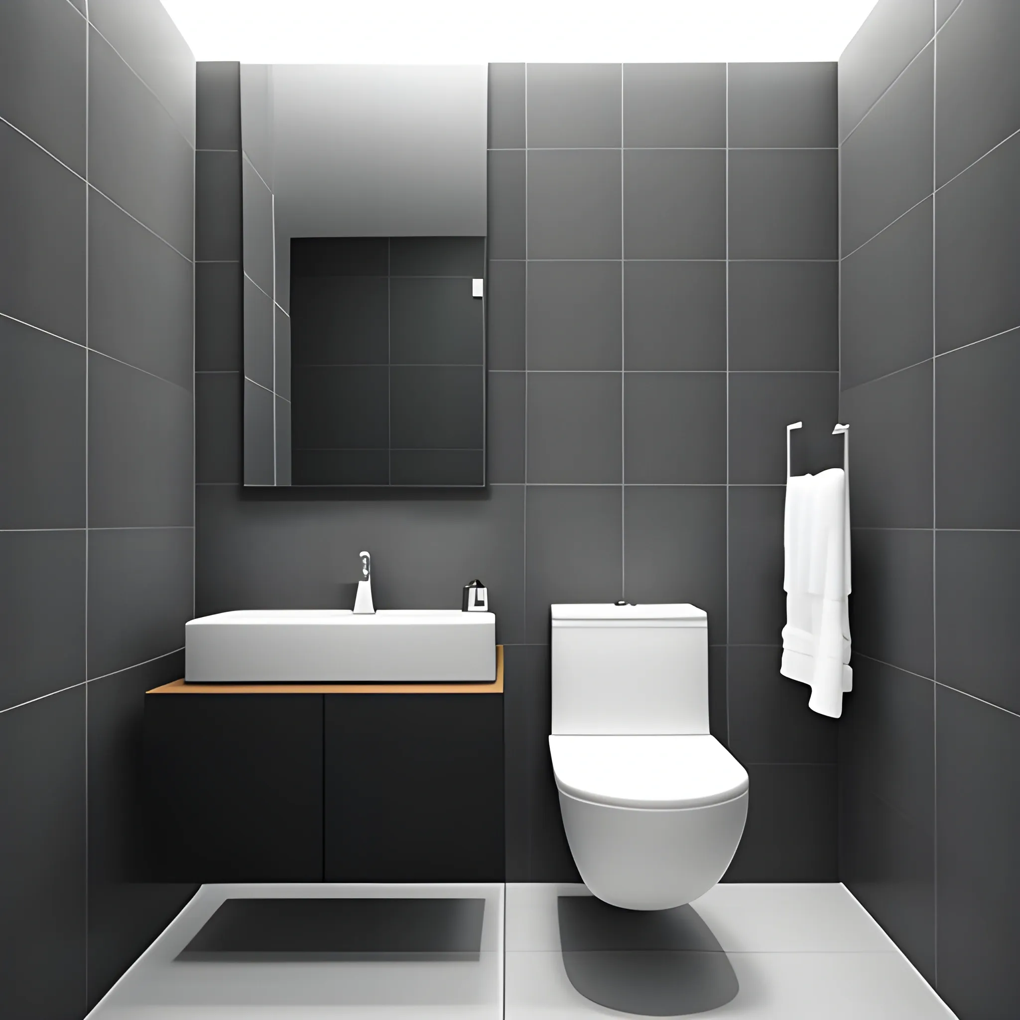 baño, bathroom, minimalism