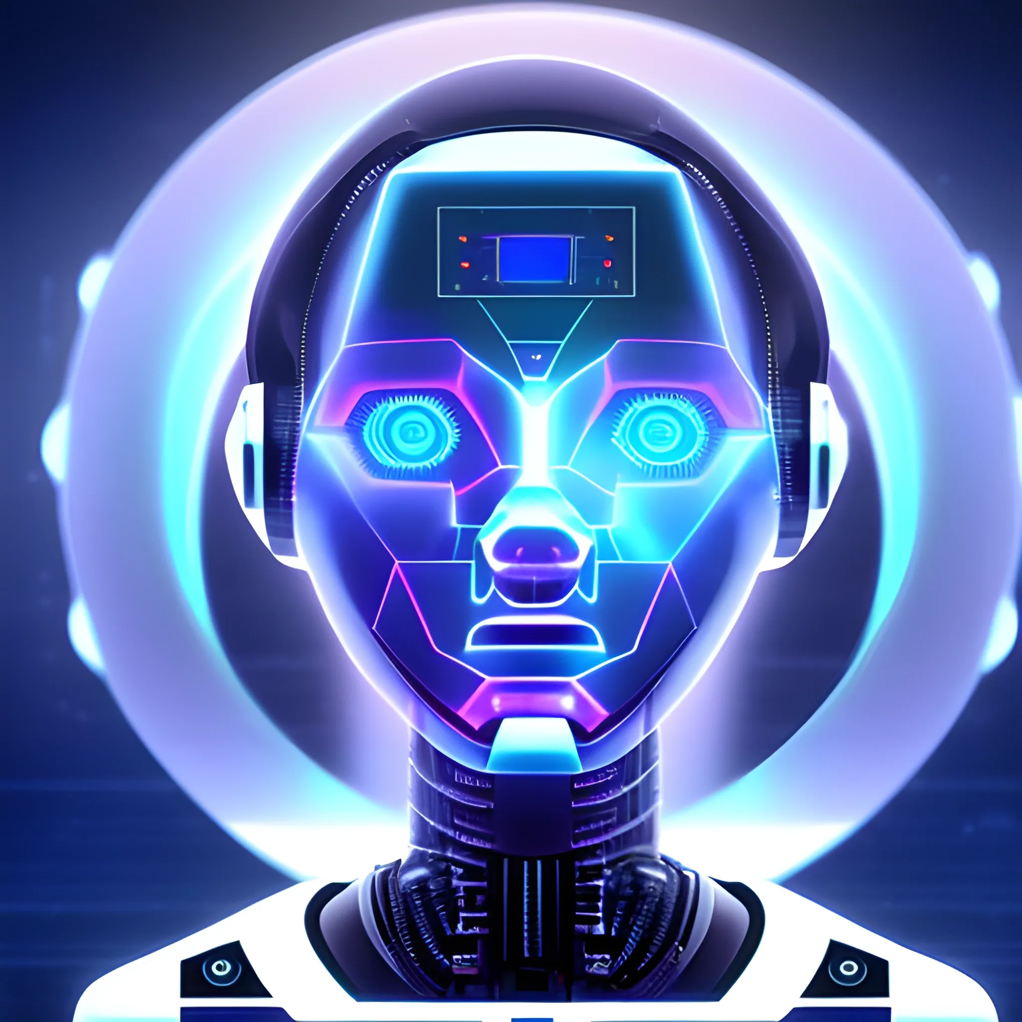 IA, hologram, artificial intelligence, robot, artificial intelligence on tv
