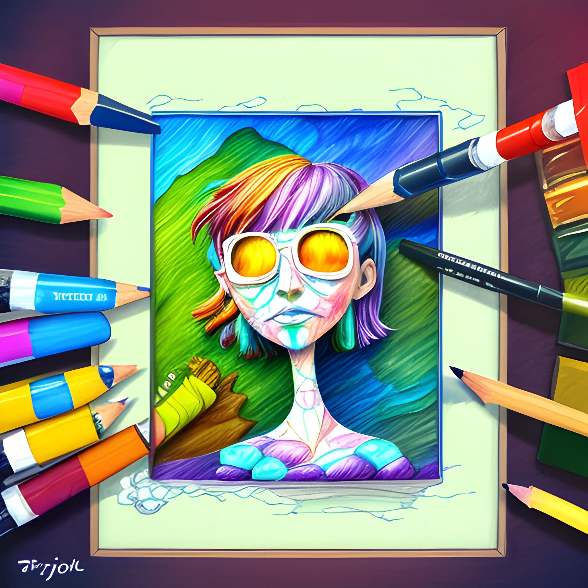 , Cartoon, 3D, Cartoon, Pencil Sketch, Oil Painting, Trippy, Water Color